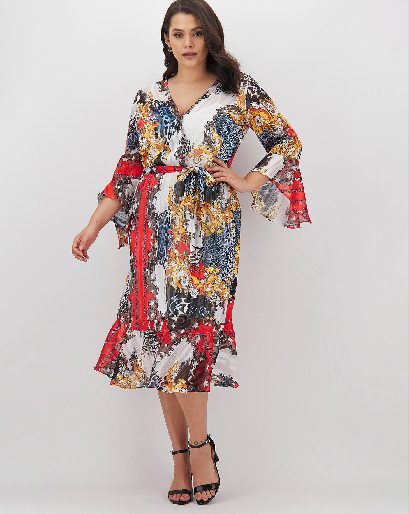 Joanna Hope Print Wrap Dress | Simply Be