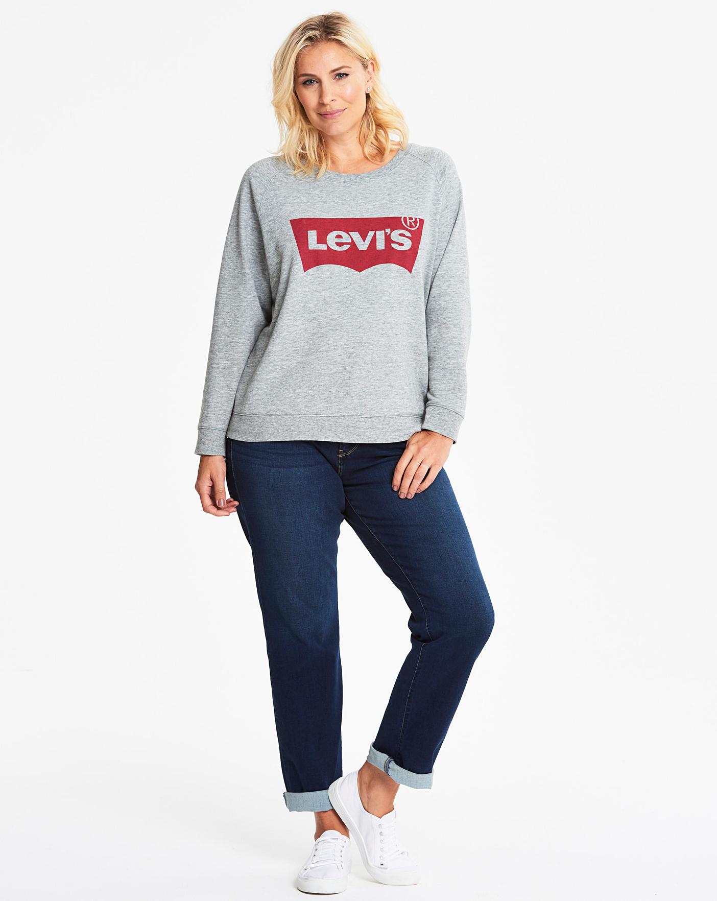 Levi's Relaxed Graphic Crew Sweatshirt | Crazy Clearance