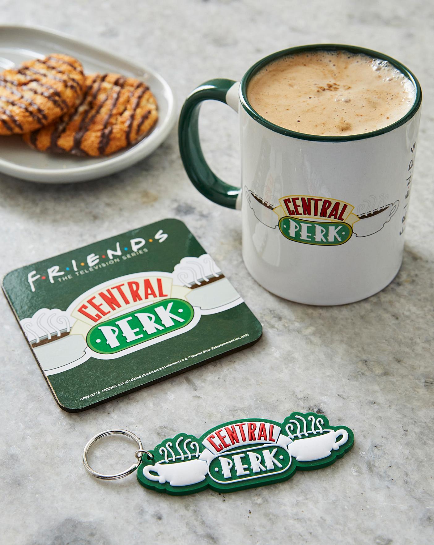 Paladone Central Perk Tea Gift Set, Officially Licensed Friends  TV Show Merchandise: Teacups