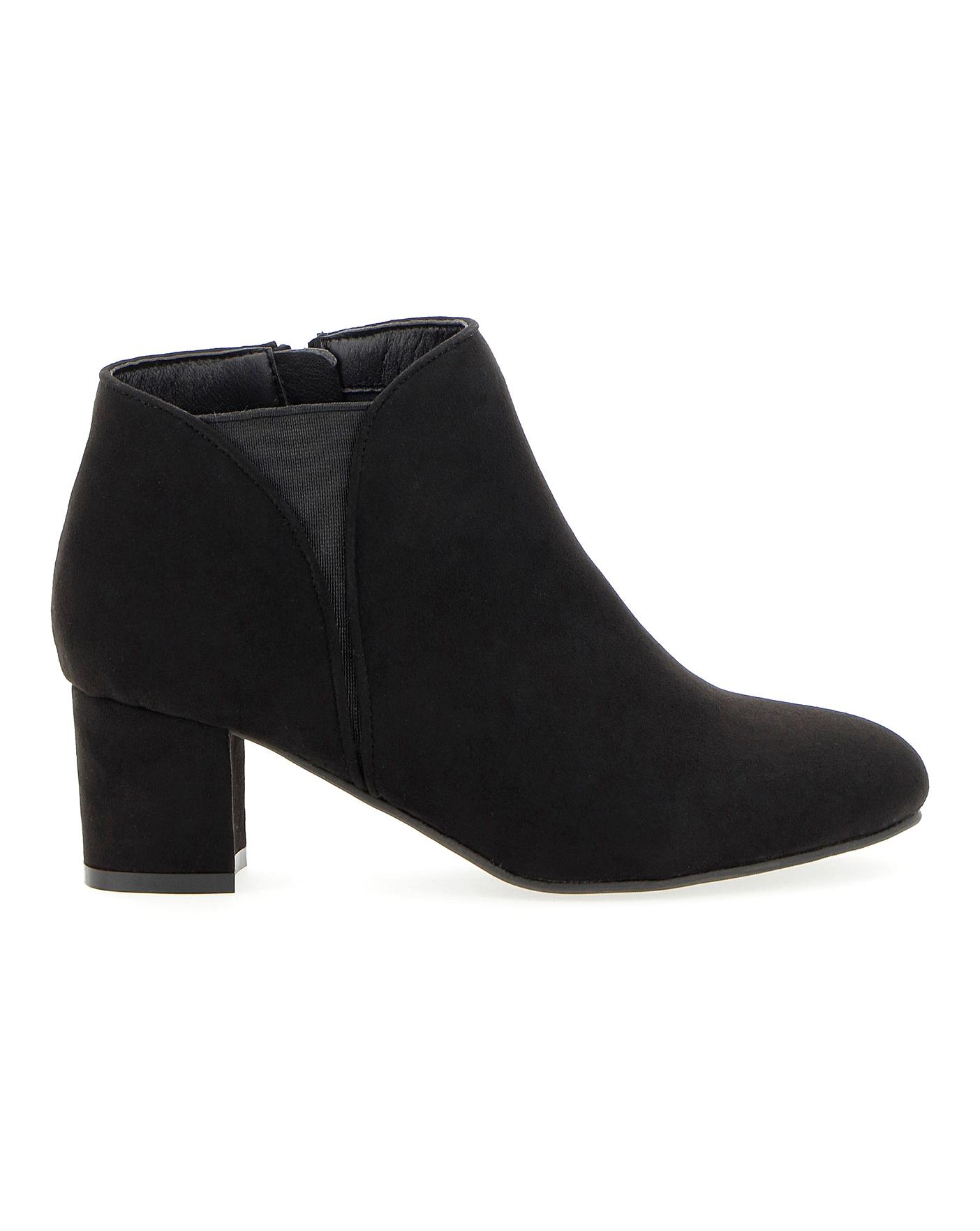 Block Heel Trouser Boots E Fit | House of Bath