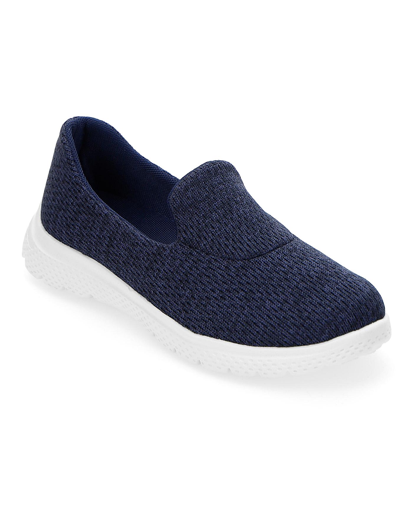 Cushion Walk Leisure Shoes E Fit | Simply Be