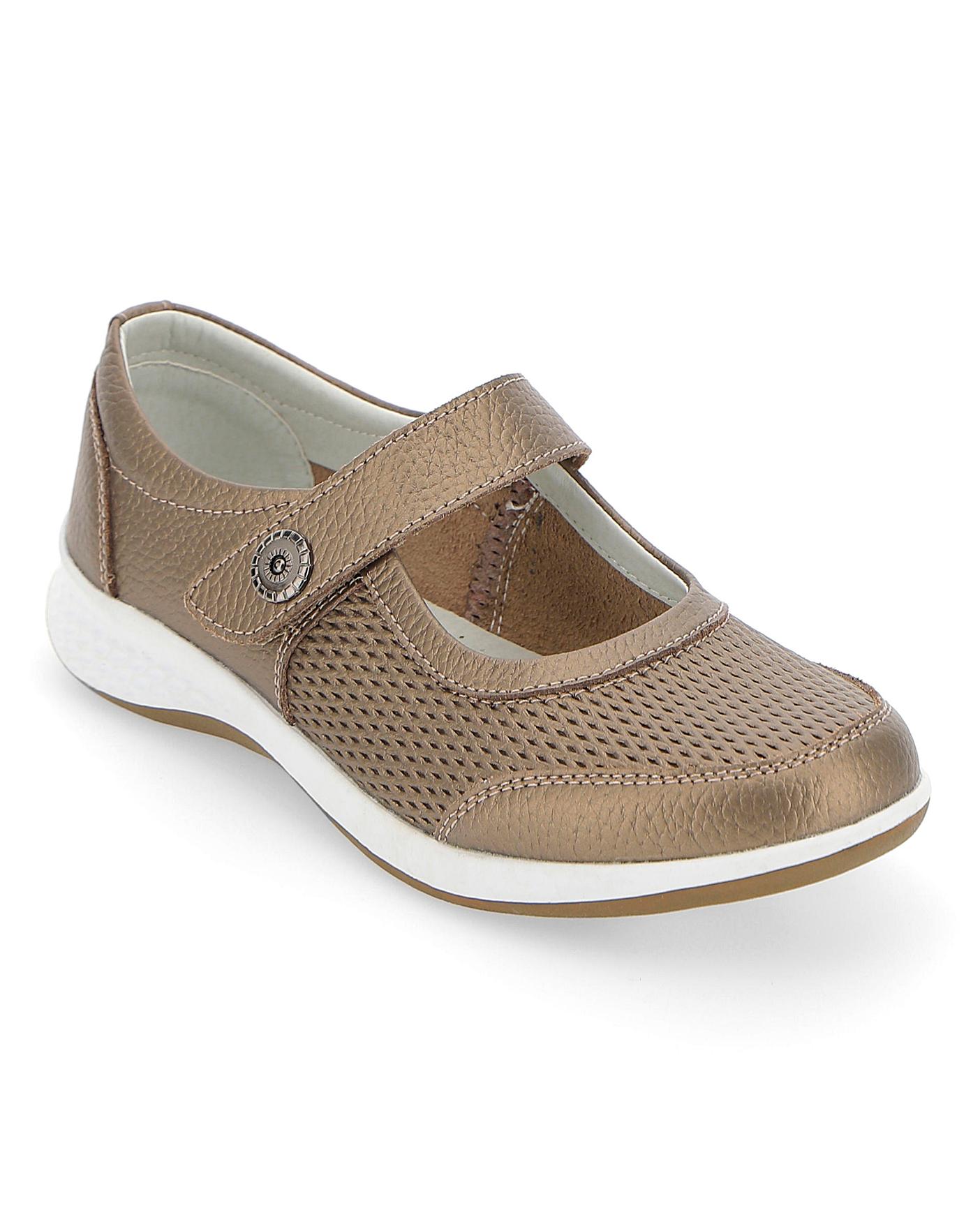 Leather Bar Shoes EEE Fit | Oxendales