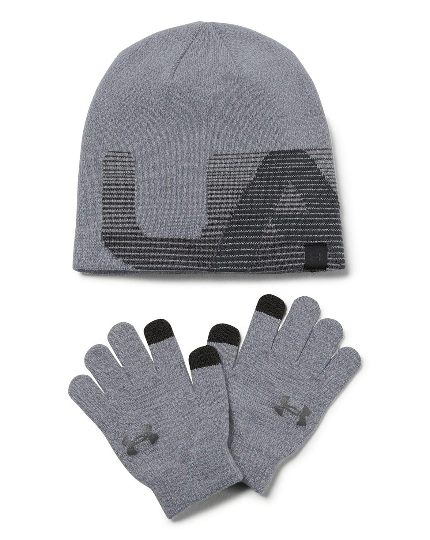 under armour hat and glove set