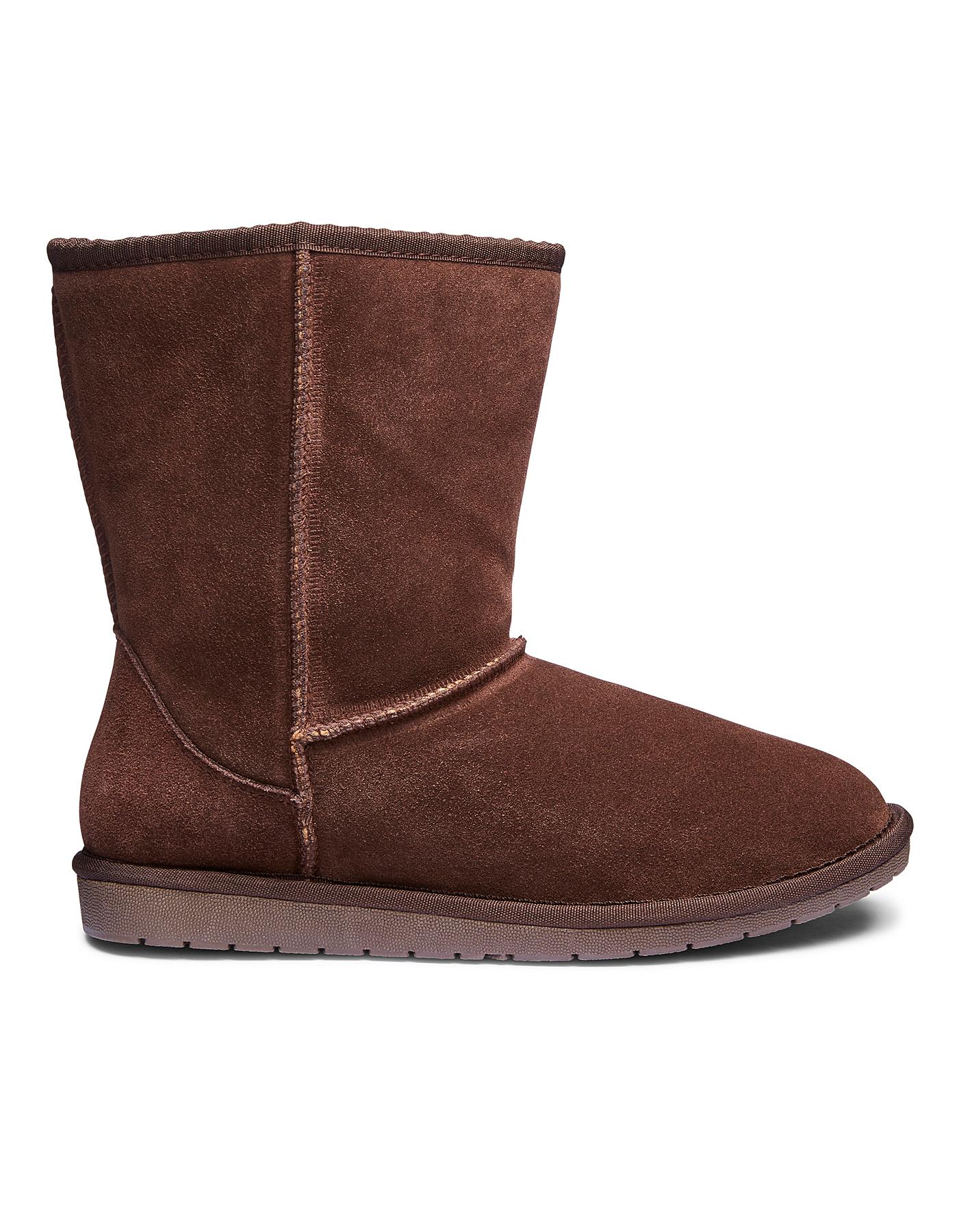 ankle warm boots