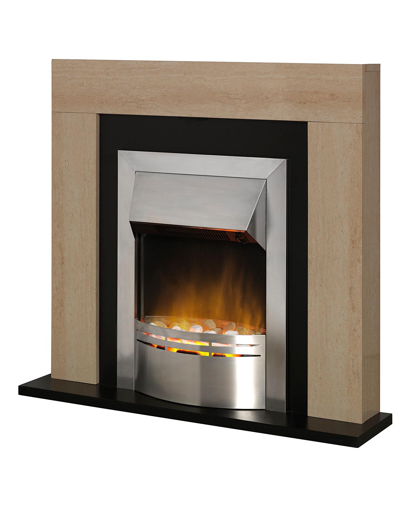 Dimplex Marbello Electric Fire Suite Premier Man