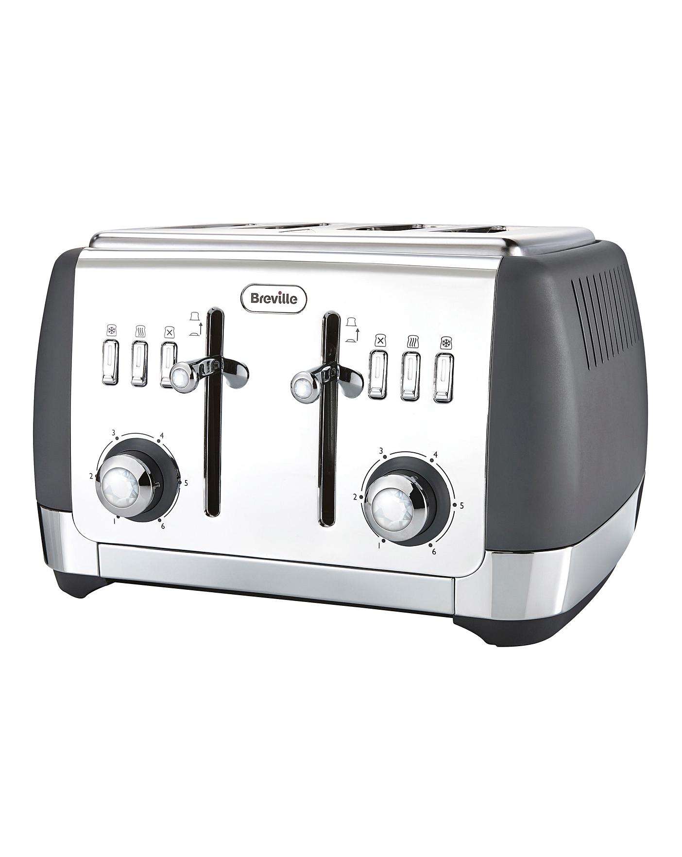 Breville Strata Grey 4 Slice Toaster Breville Strata 4 Slice Toaster Matt
