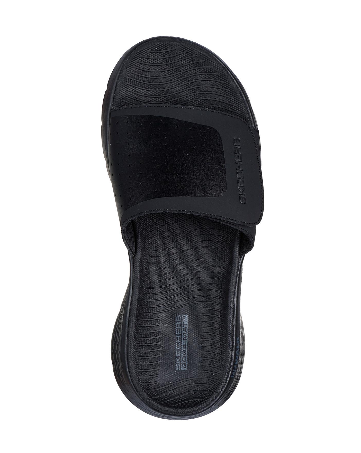 Skechers sport men's wind swell slide sandal uk on sale