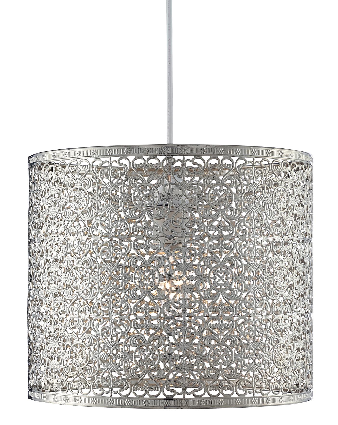 Moroccan Style Metal Pendant J D Williams