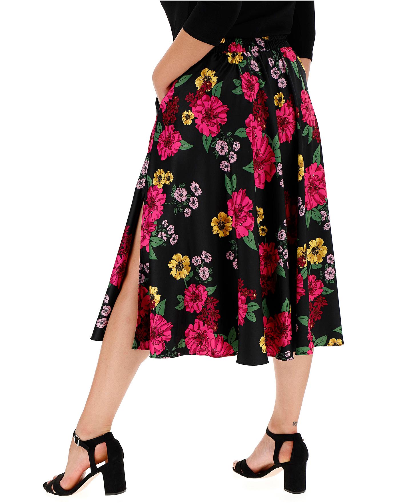 Midi prom outlet skirt