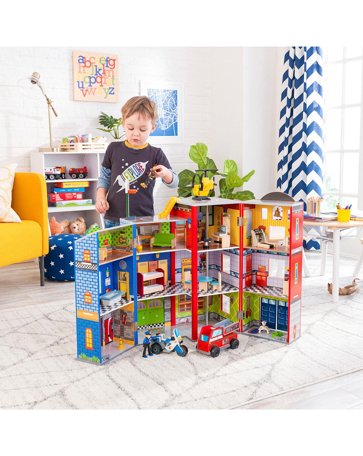 kidkraft heroes playset uk