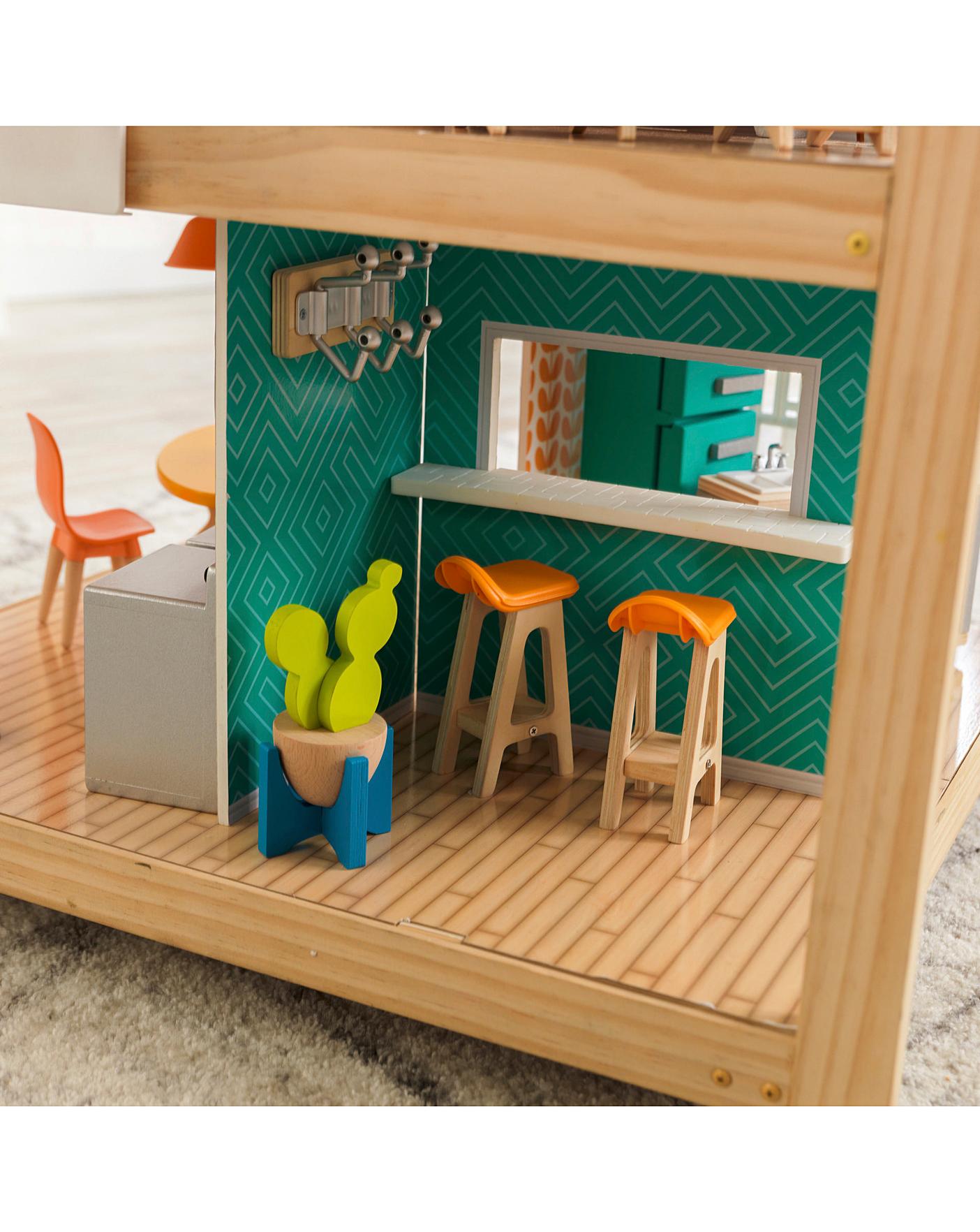 so stylish mansion dollhouse with ez kraft assembly