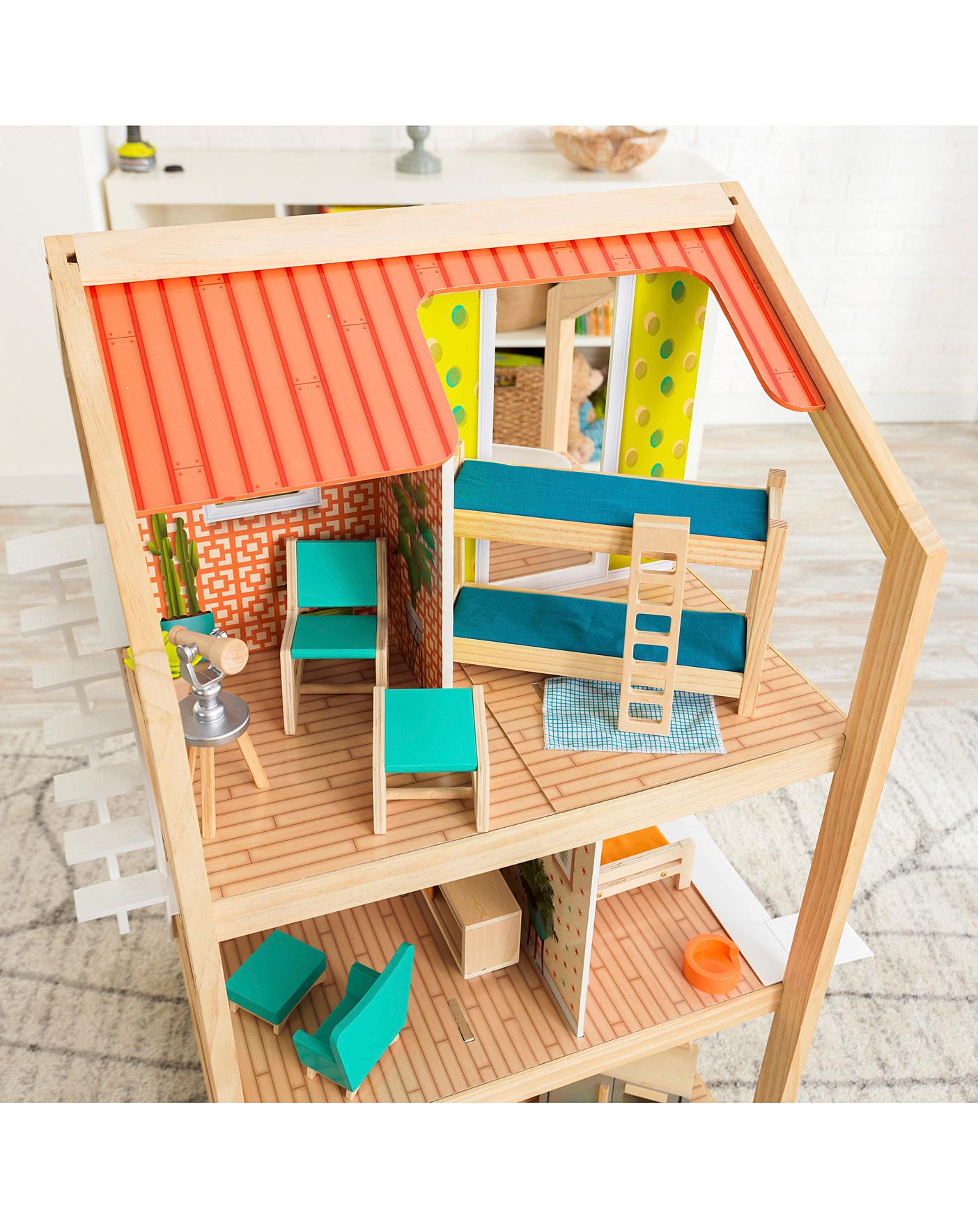 so stylish mansion dollhouse with ez kraft assembly