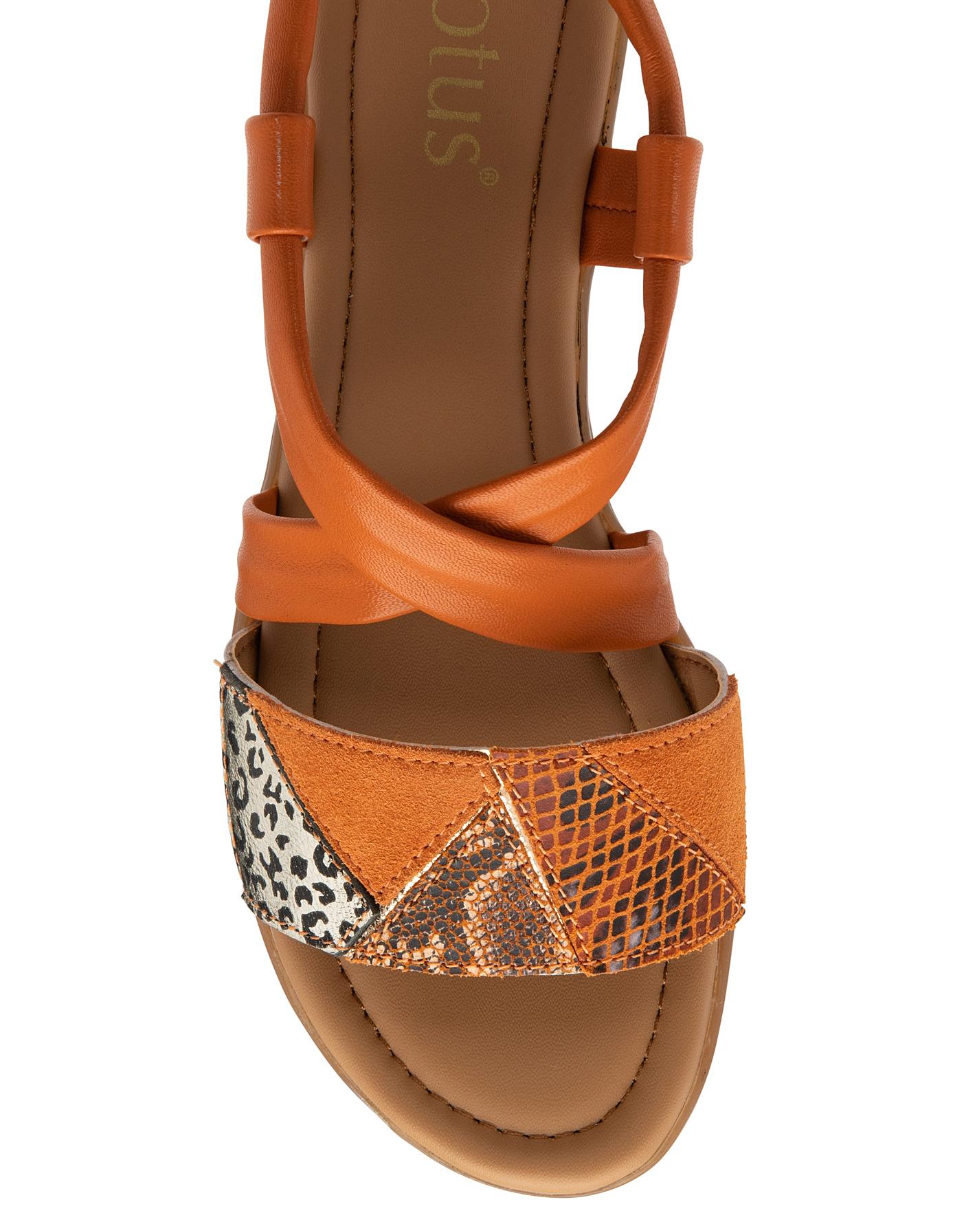 Lotus Evette Sandals. Standard D Fit. Oxendales