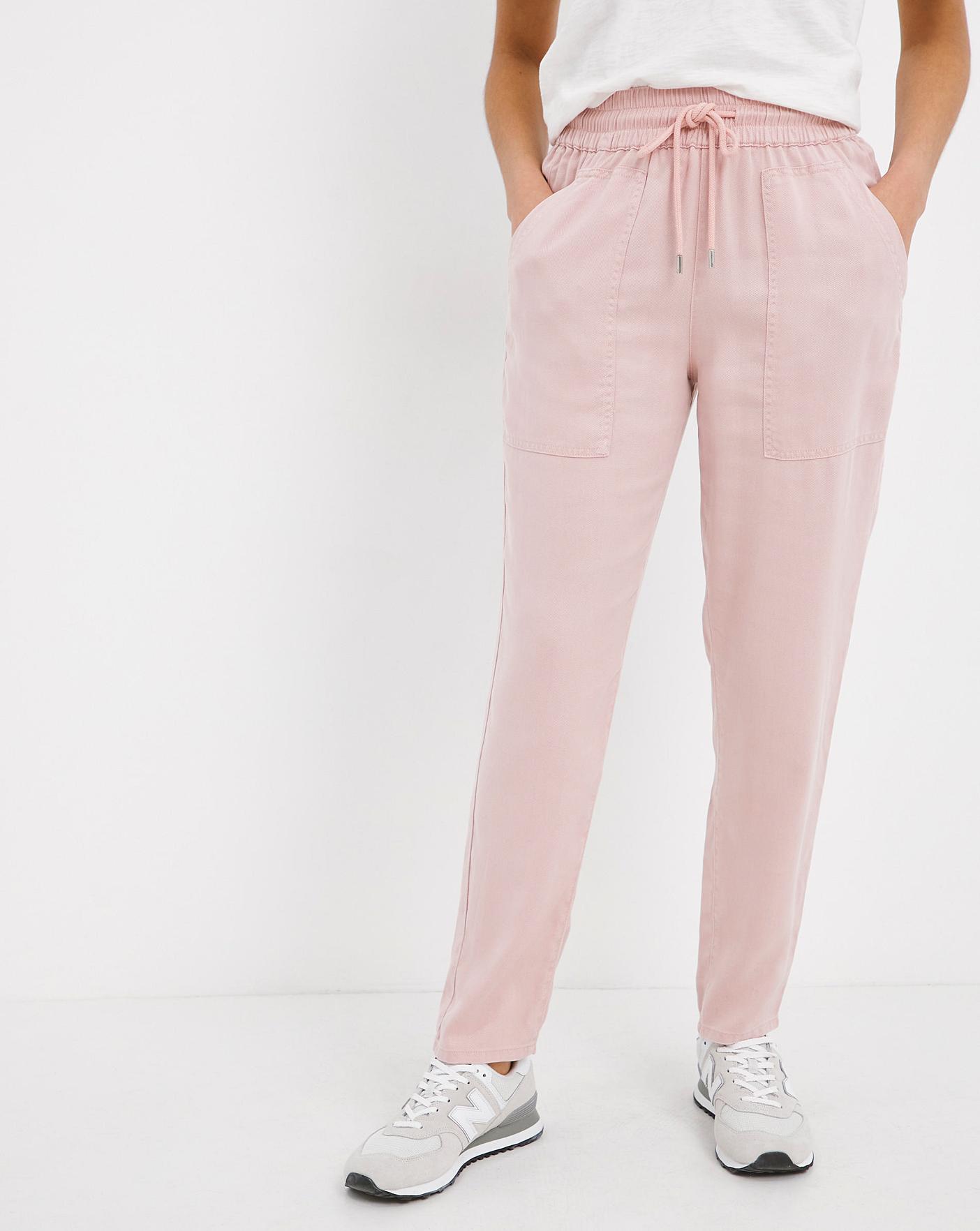 Pull On Relaxed Lyocell Jogger Trouser 
