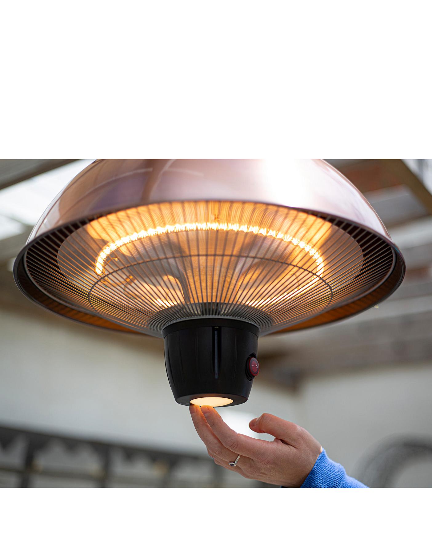 La Hacienda Hanging Mushroom Heater | J D Williams