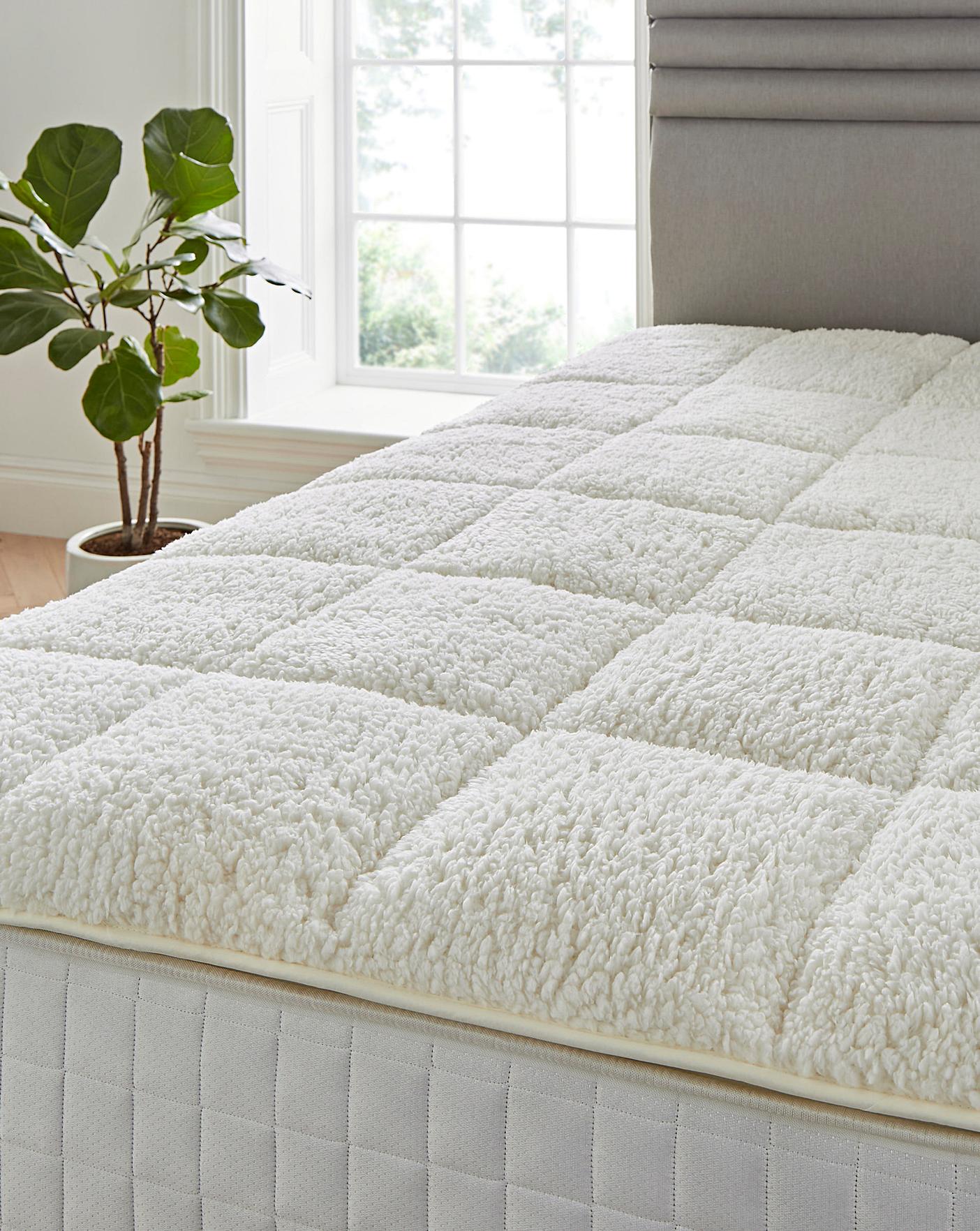 Cuddle Fleece Mattress Enhancer Home Essentials