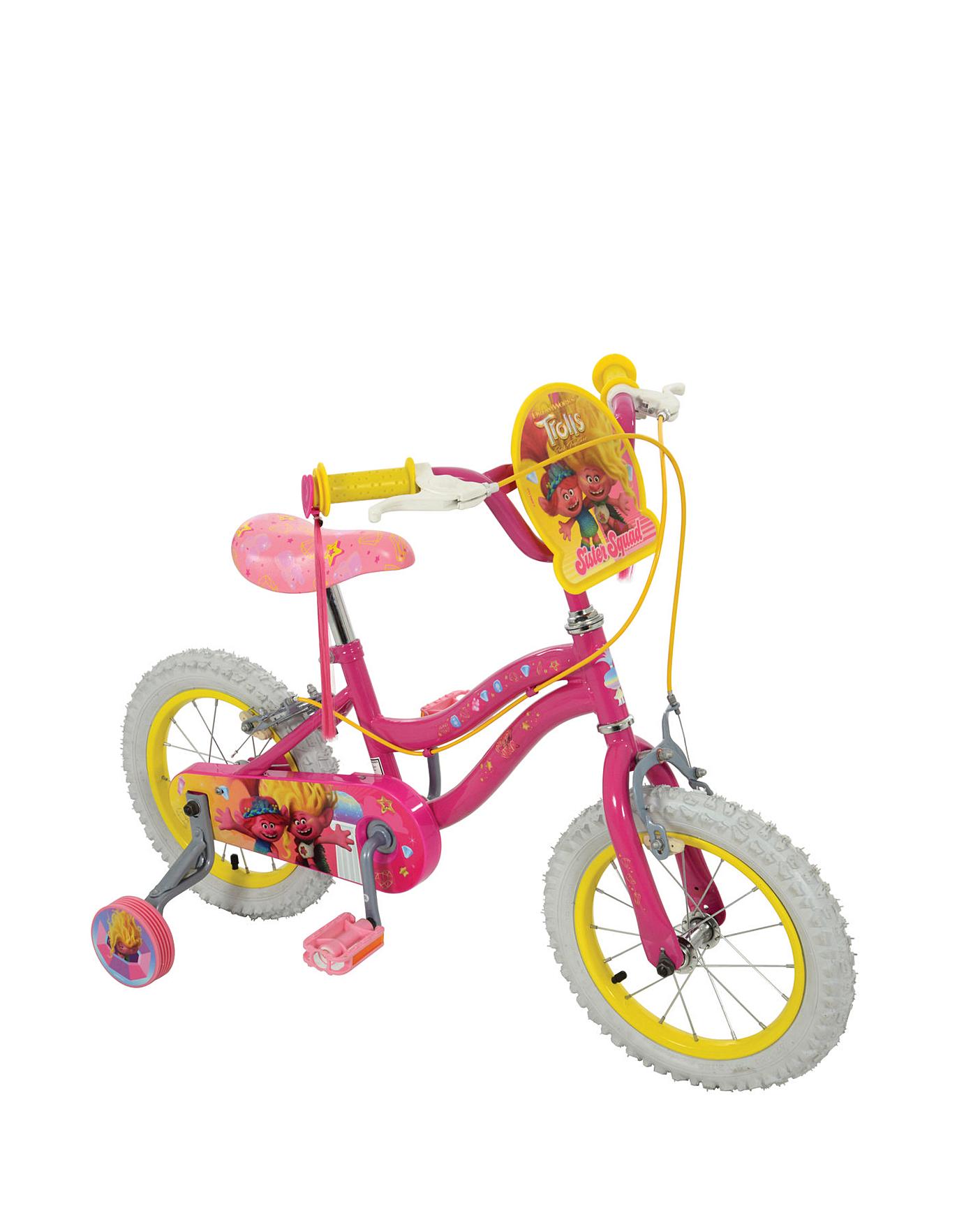 Trolls bike on sale 14 inch