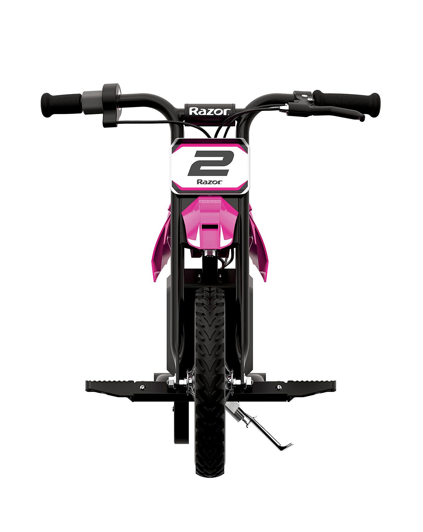 Pink razor cheap electric dirt bike