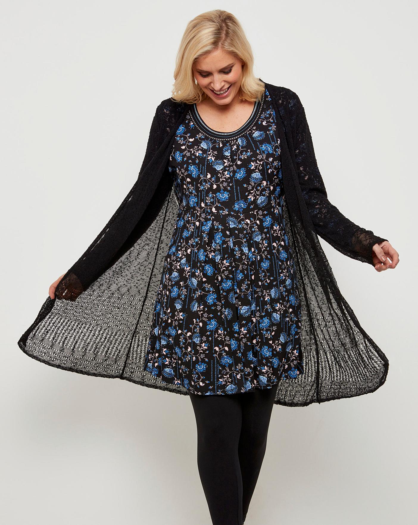 joe browns longline cardigan