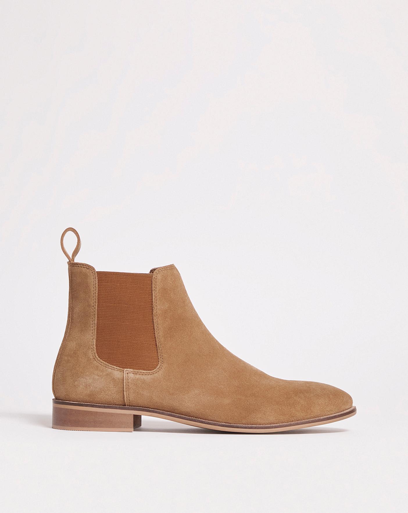 Mens suede chelsea boots sale sale