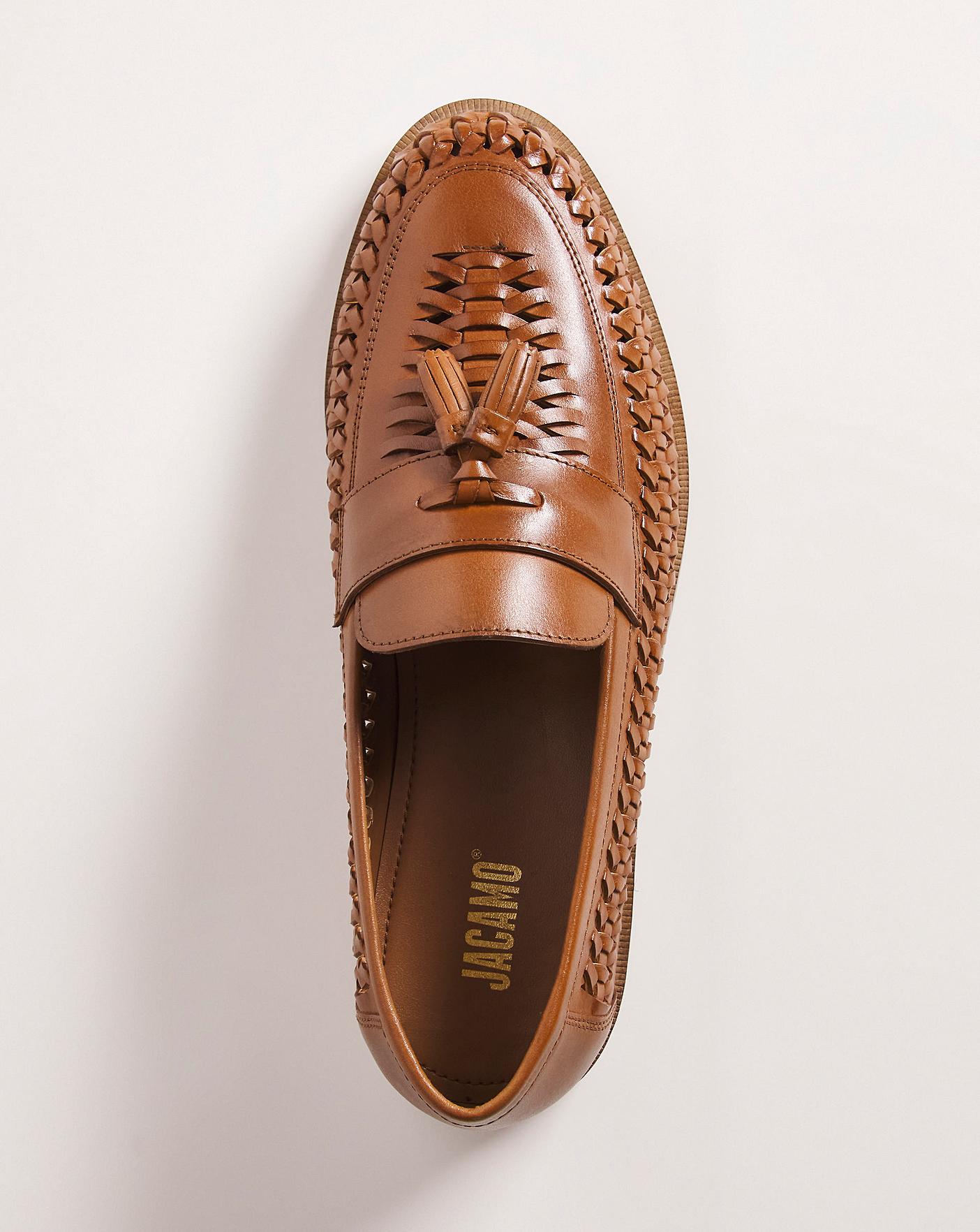 Mens tan 2025 loafers sale