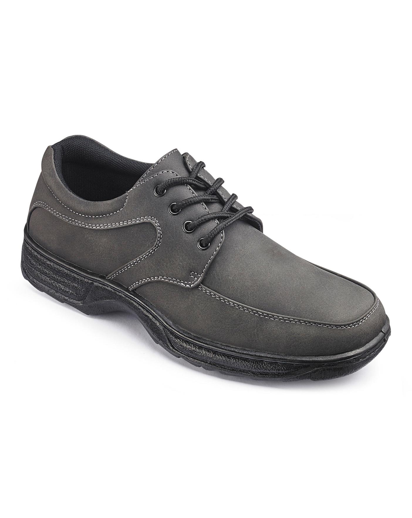 Cushion Walk Lace Up Shoe Wide Fit | Premier Man