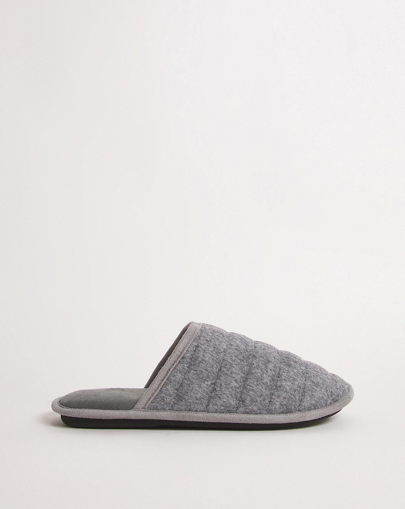 Wide fit mule on sale slippers