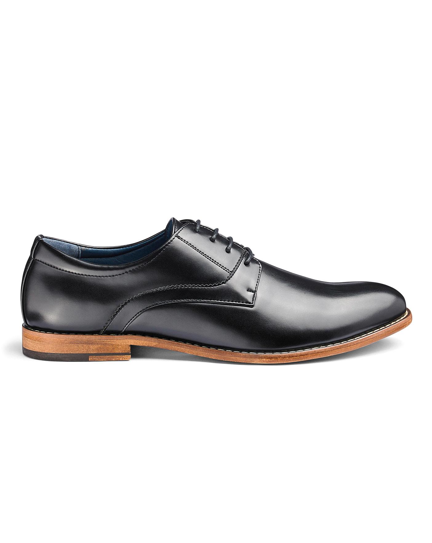 wide fit derby shoes