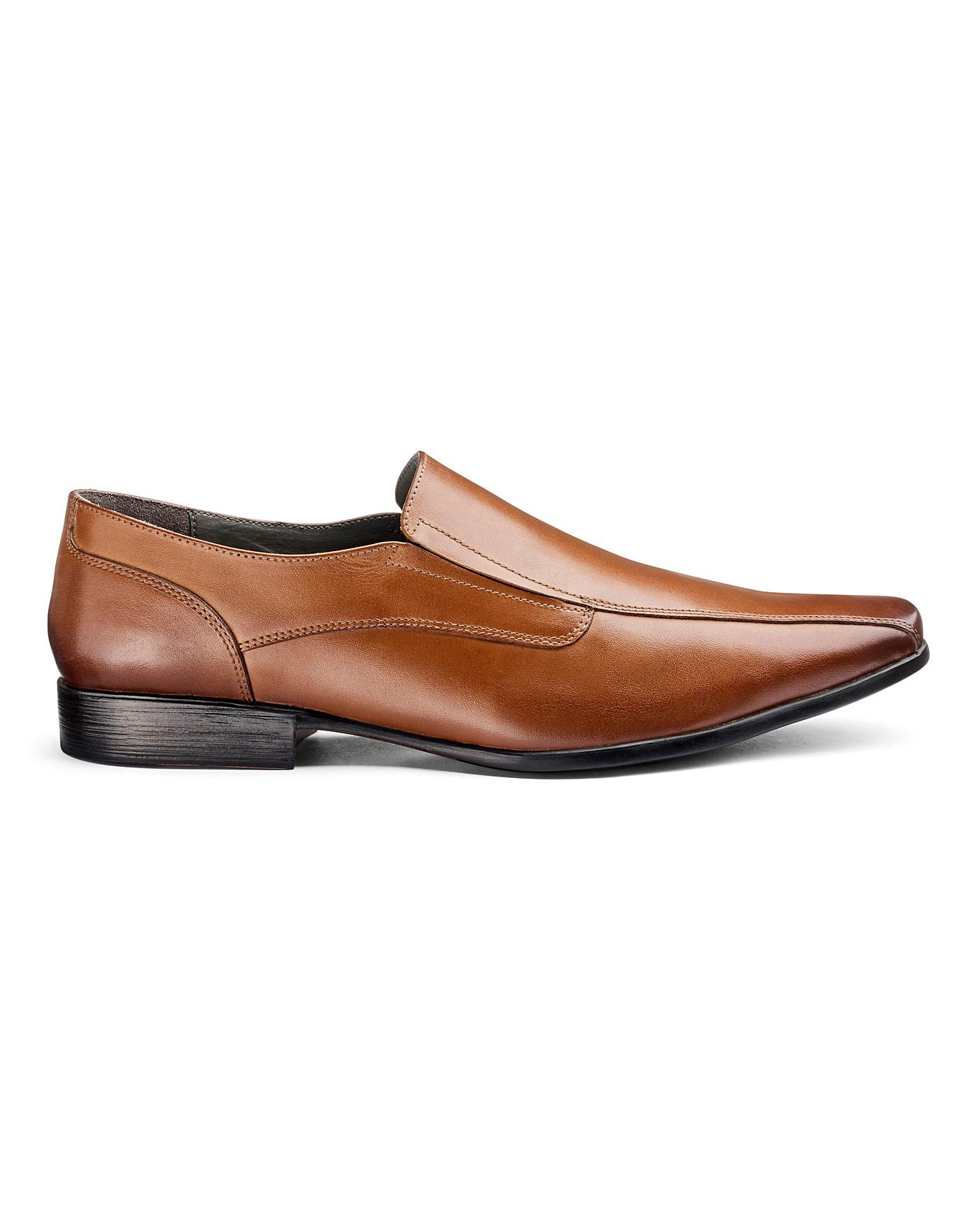 Leather Slip On Shoe Standard Fit