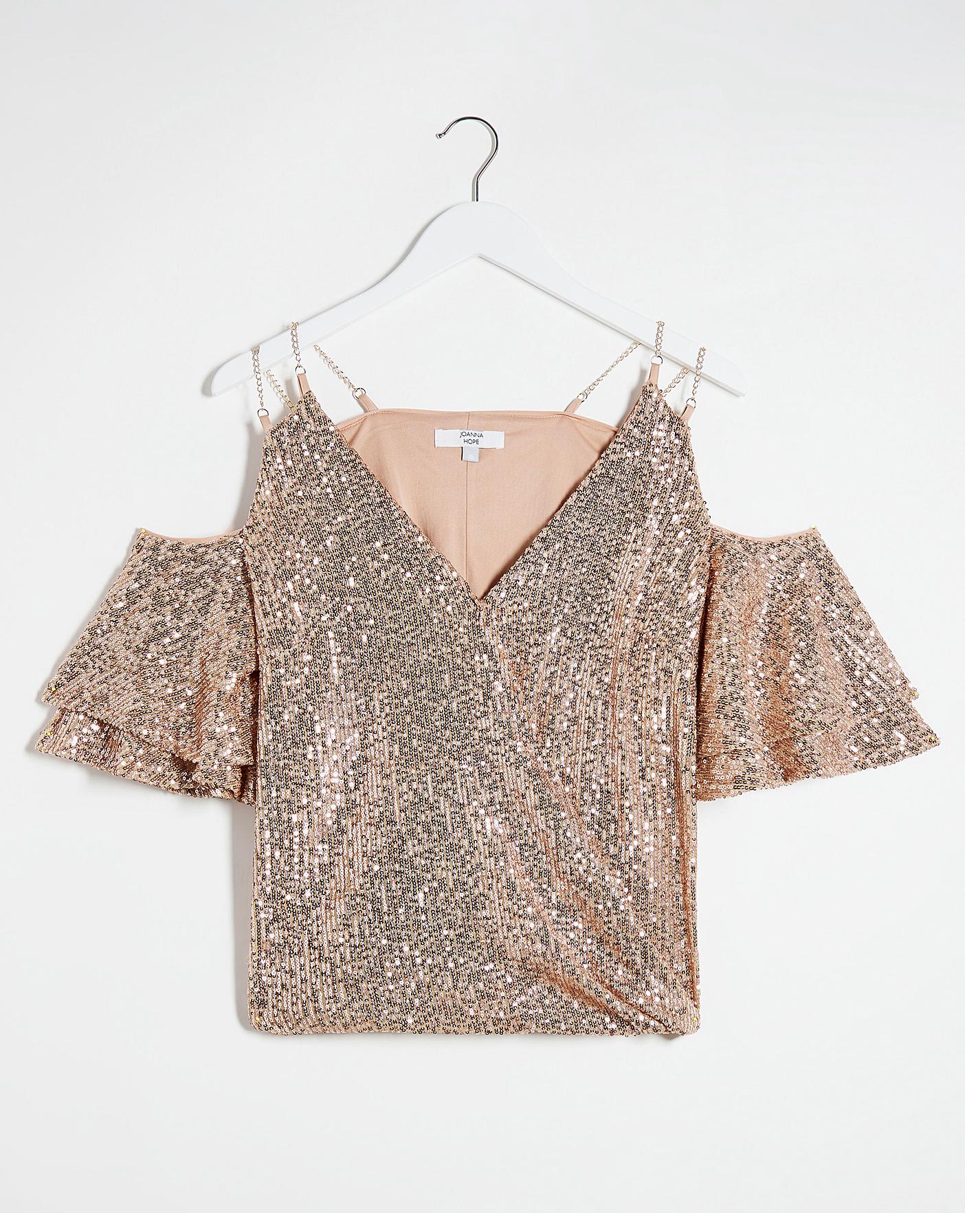 joanna hope sequin tops