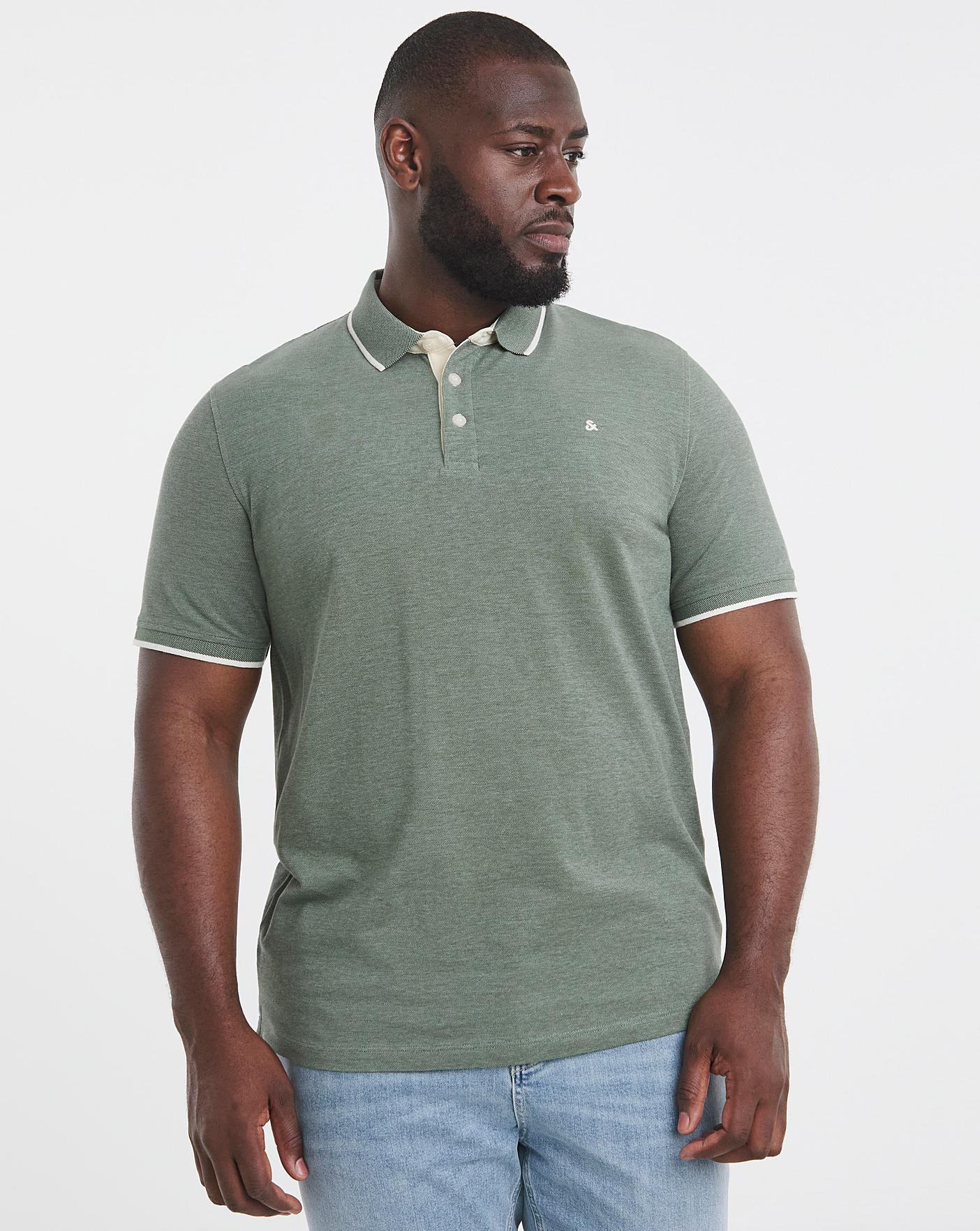 Jack & Jones Premium Paulos Tipped Polo | Oxendales Jack & Jones Premium Paulos Tipped Polo | Oxendales