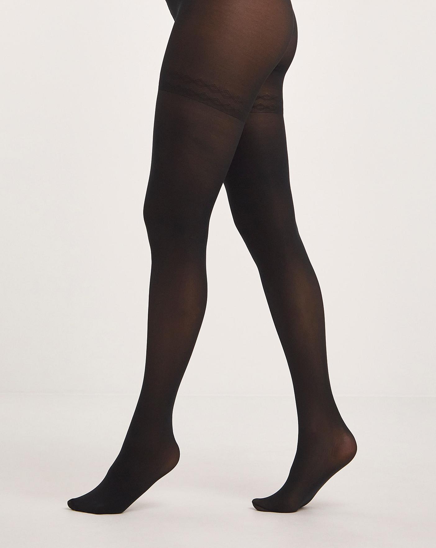 Pretty Polly In Shape Opaque Bodyshaping Tights In Stock At UK Tights