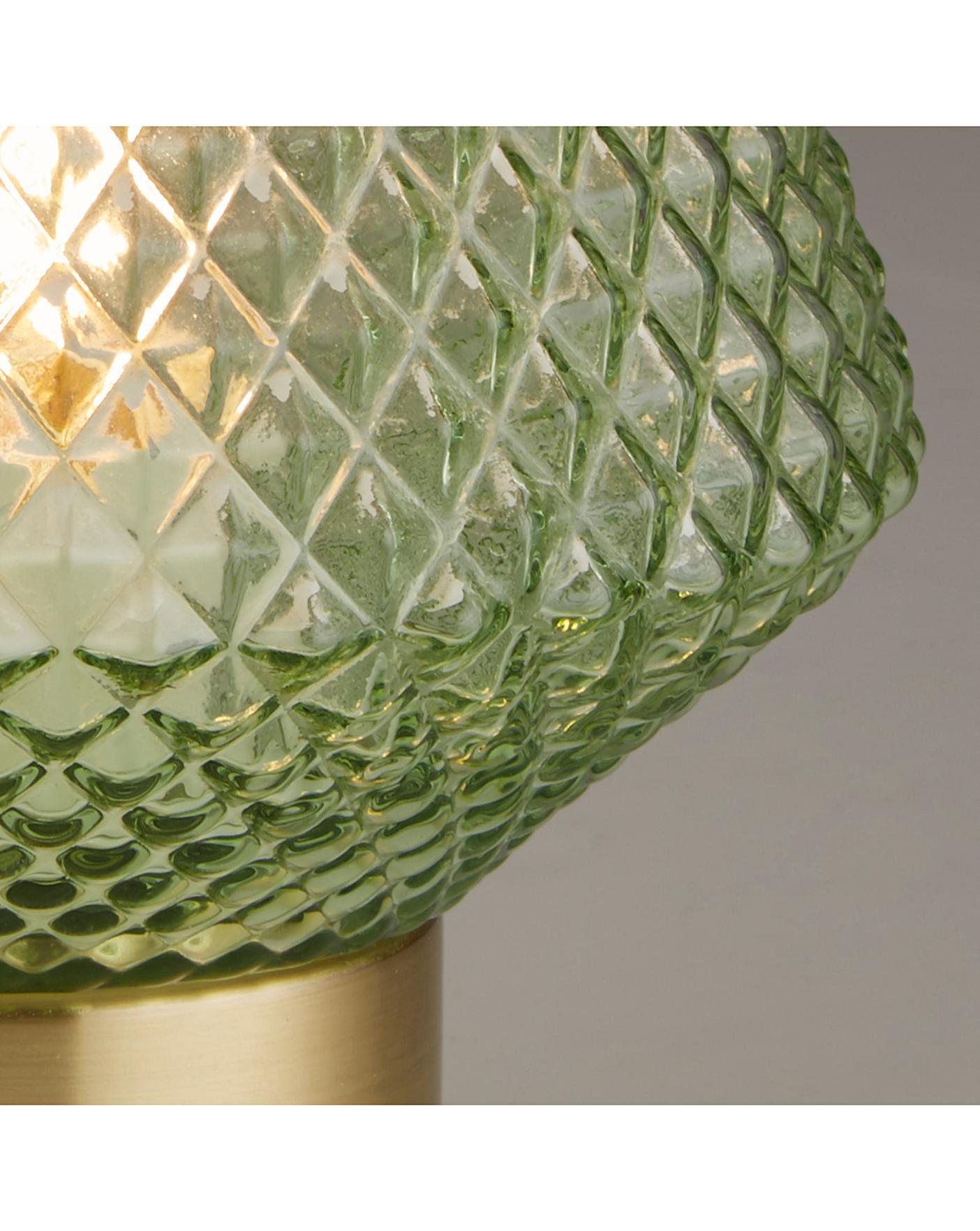 Mia Green Table Lamp J D Williams