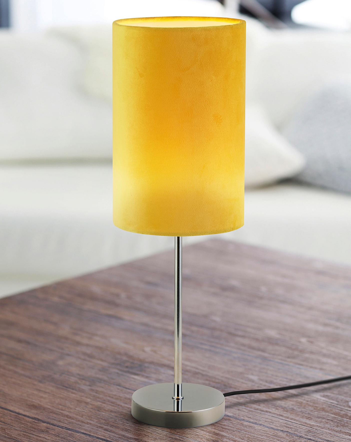 ochre bedside lamps