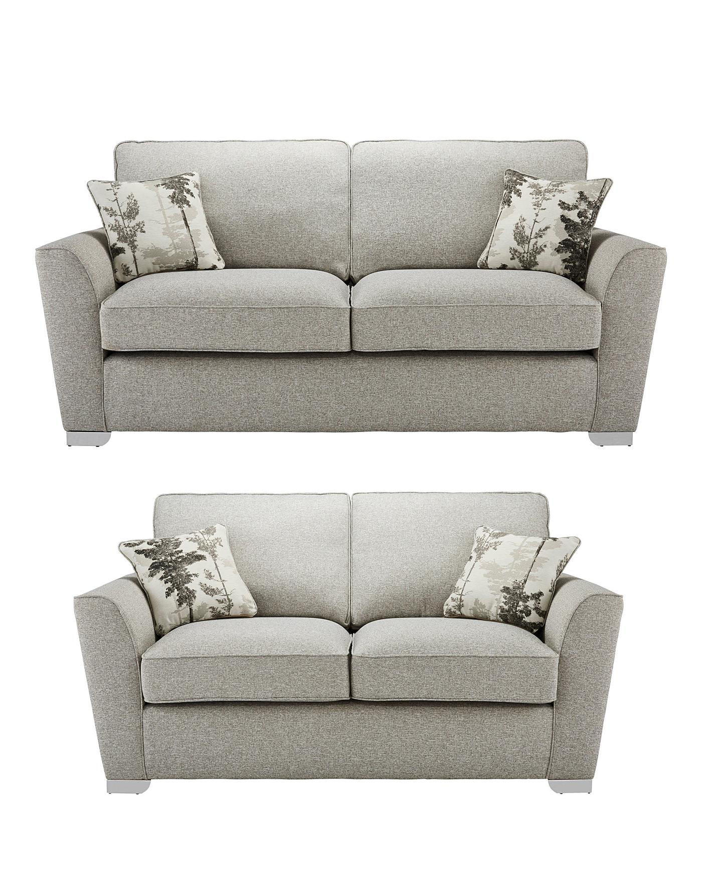 Eloise Standardback 3 2 Seater Sofa