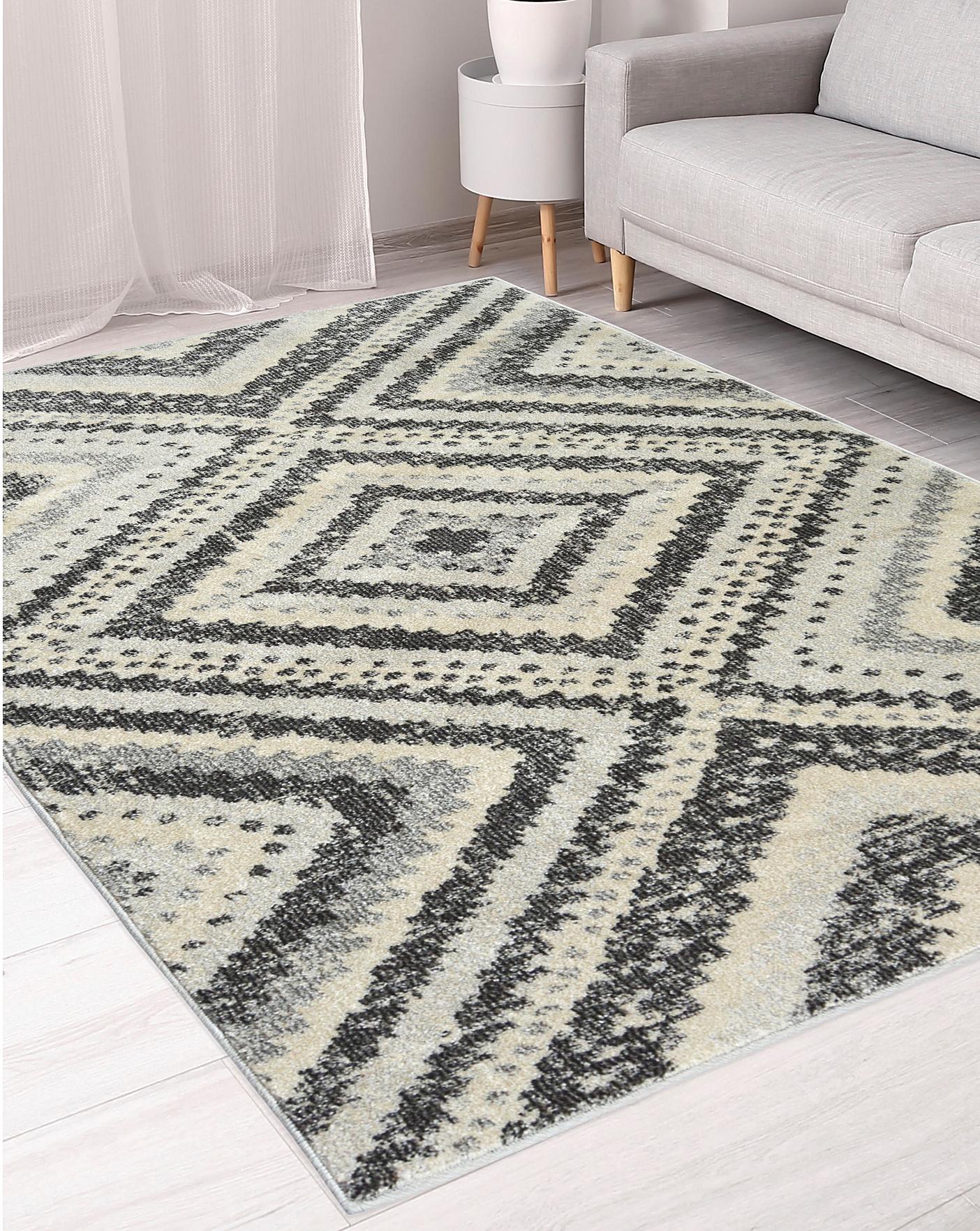 Global Diamond Woven Rug J D Williams