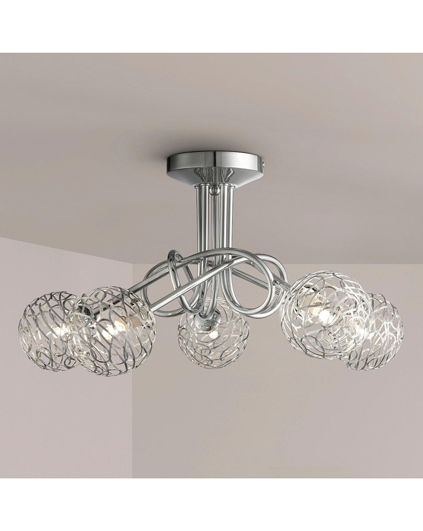 5 light ceiling fitting