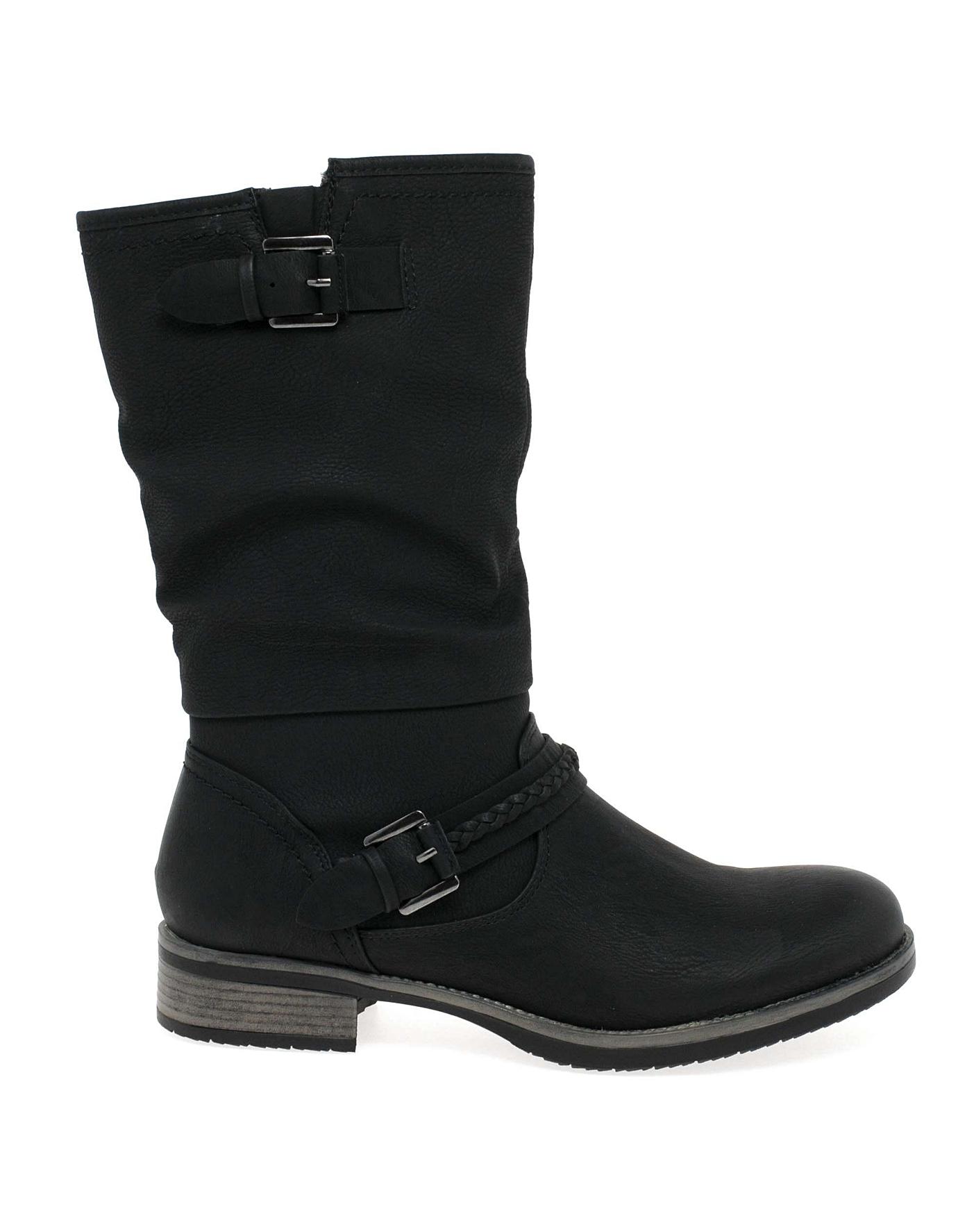 Rieker calf hot sale boots