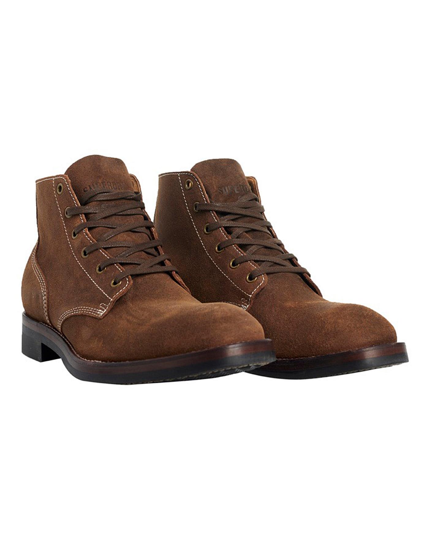 Suede Officer Boot