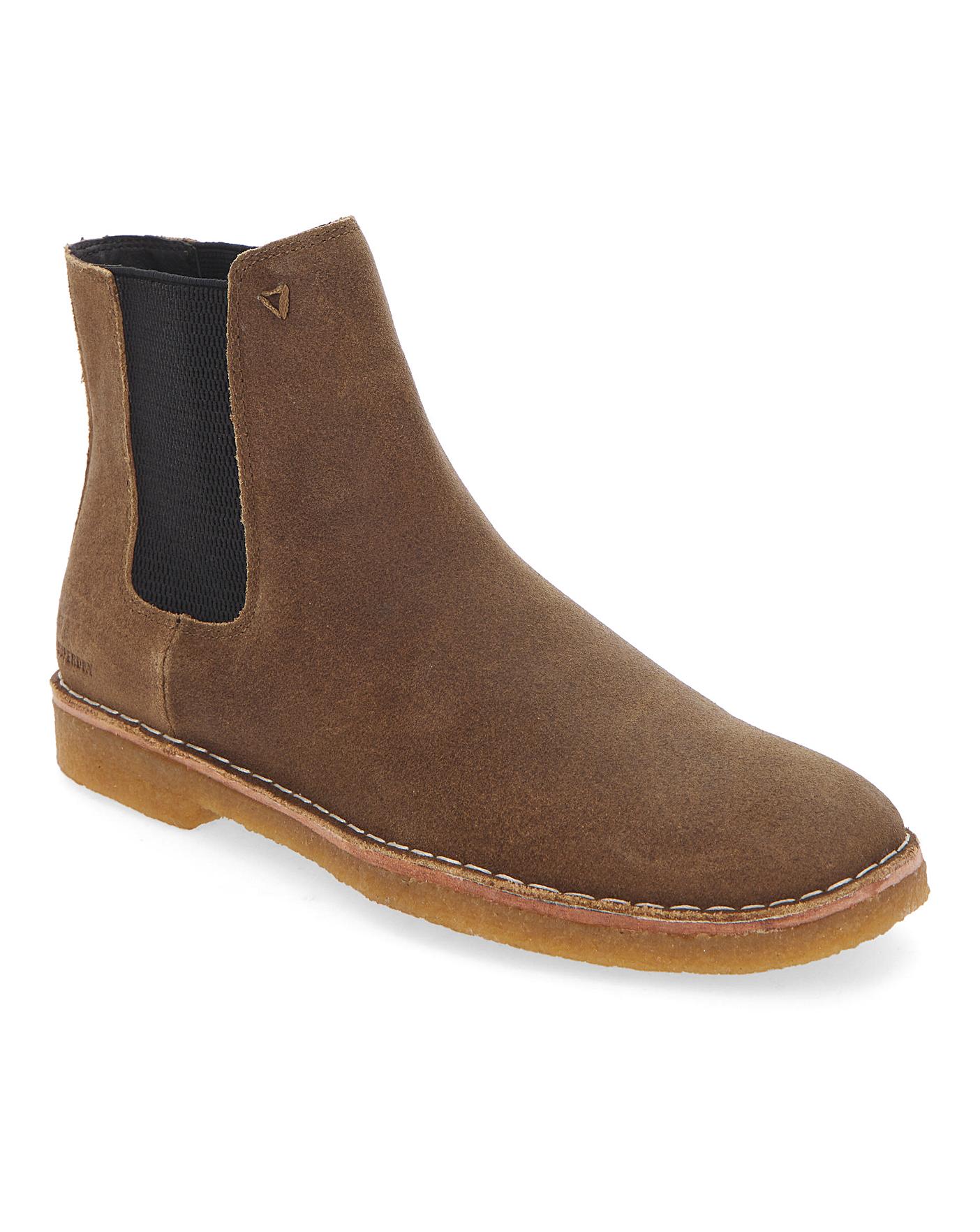 superdry desert chelsea boots