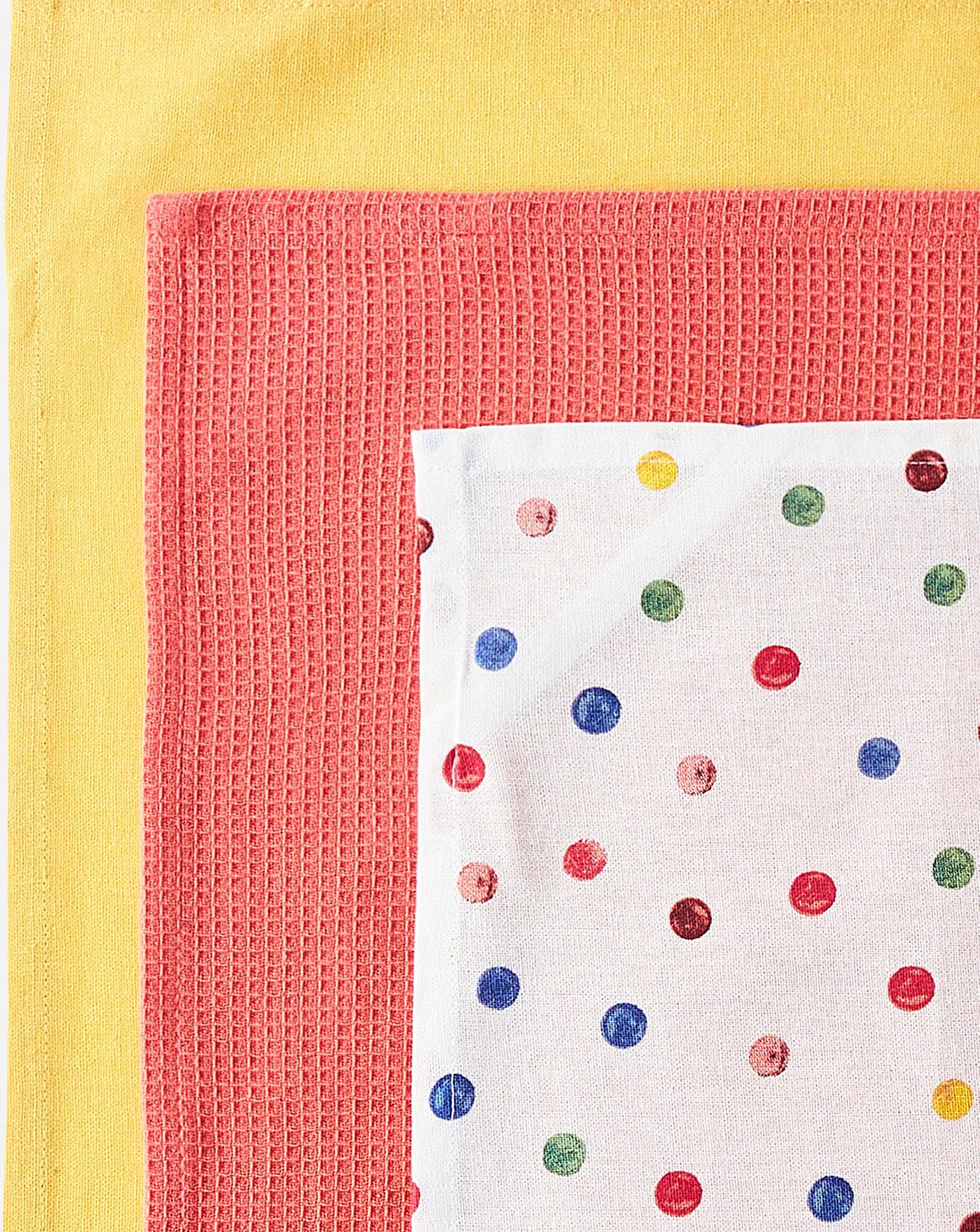 Julipa Polka Dot Tea Towels Home Essentials