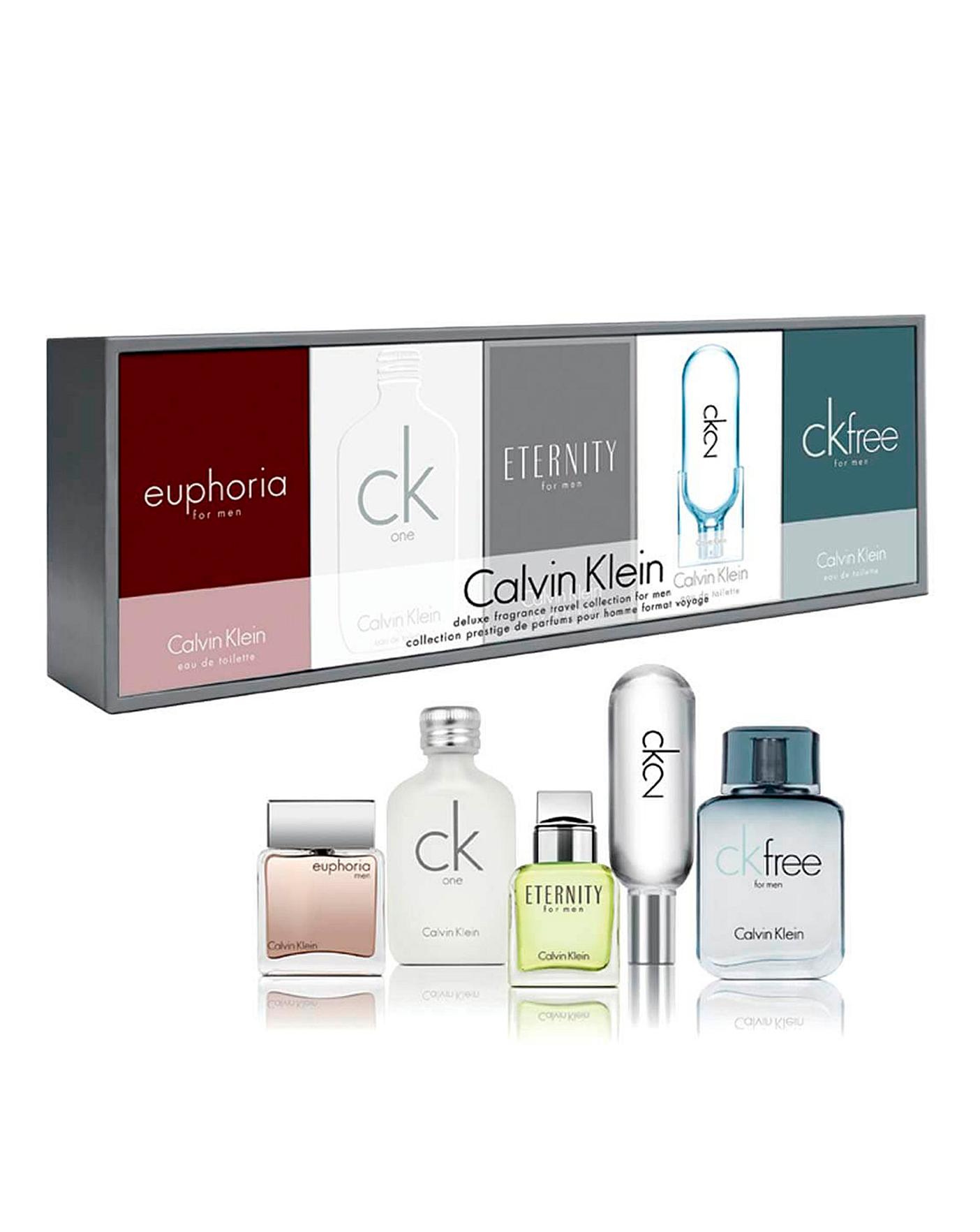 calvin klein mini aftershave set