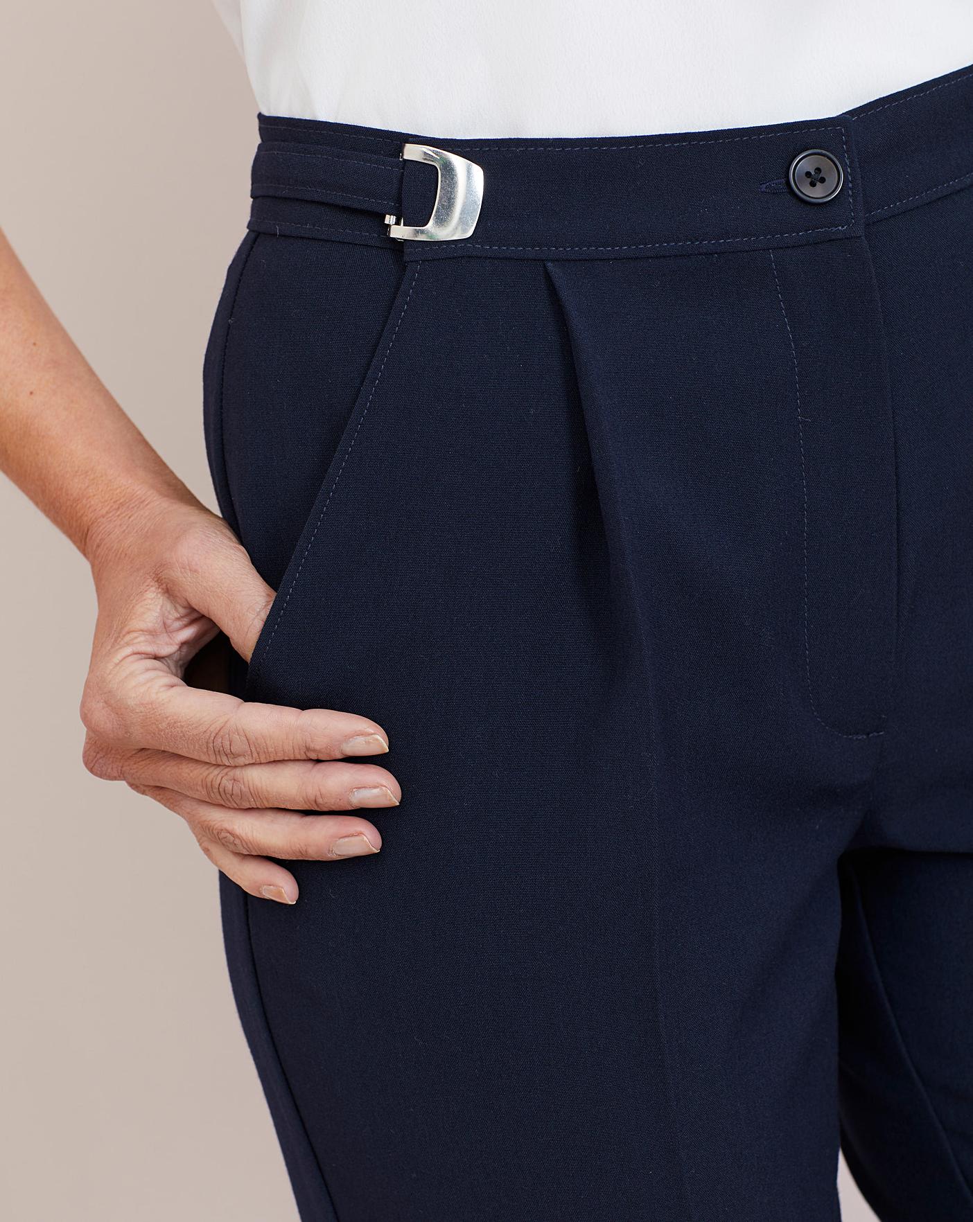 Julipa Adjustable Waist Trousers 27" House of Bath
