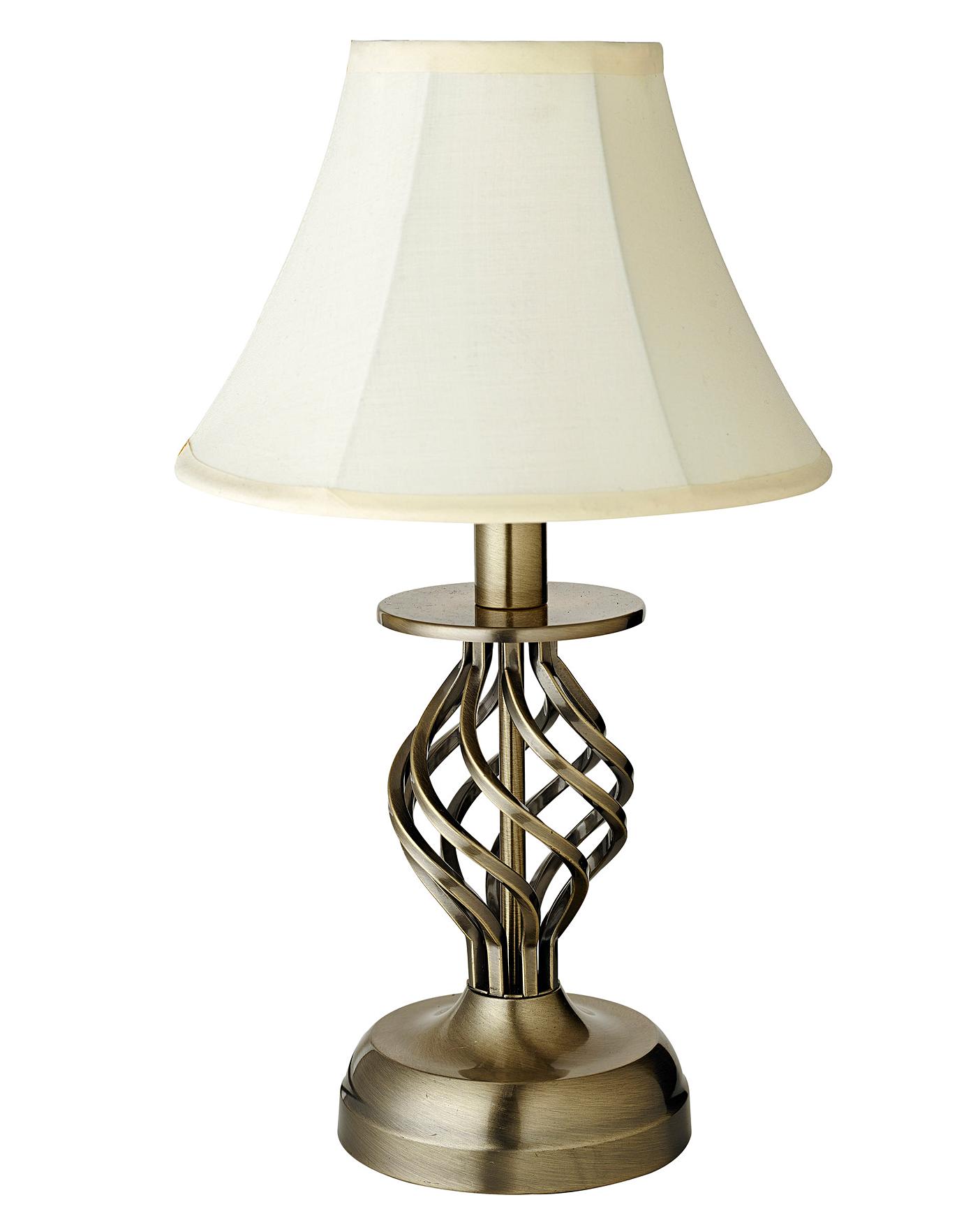 Barley Touch Bedside Table Lamp Premier Man