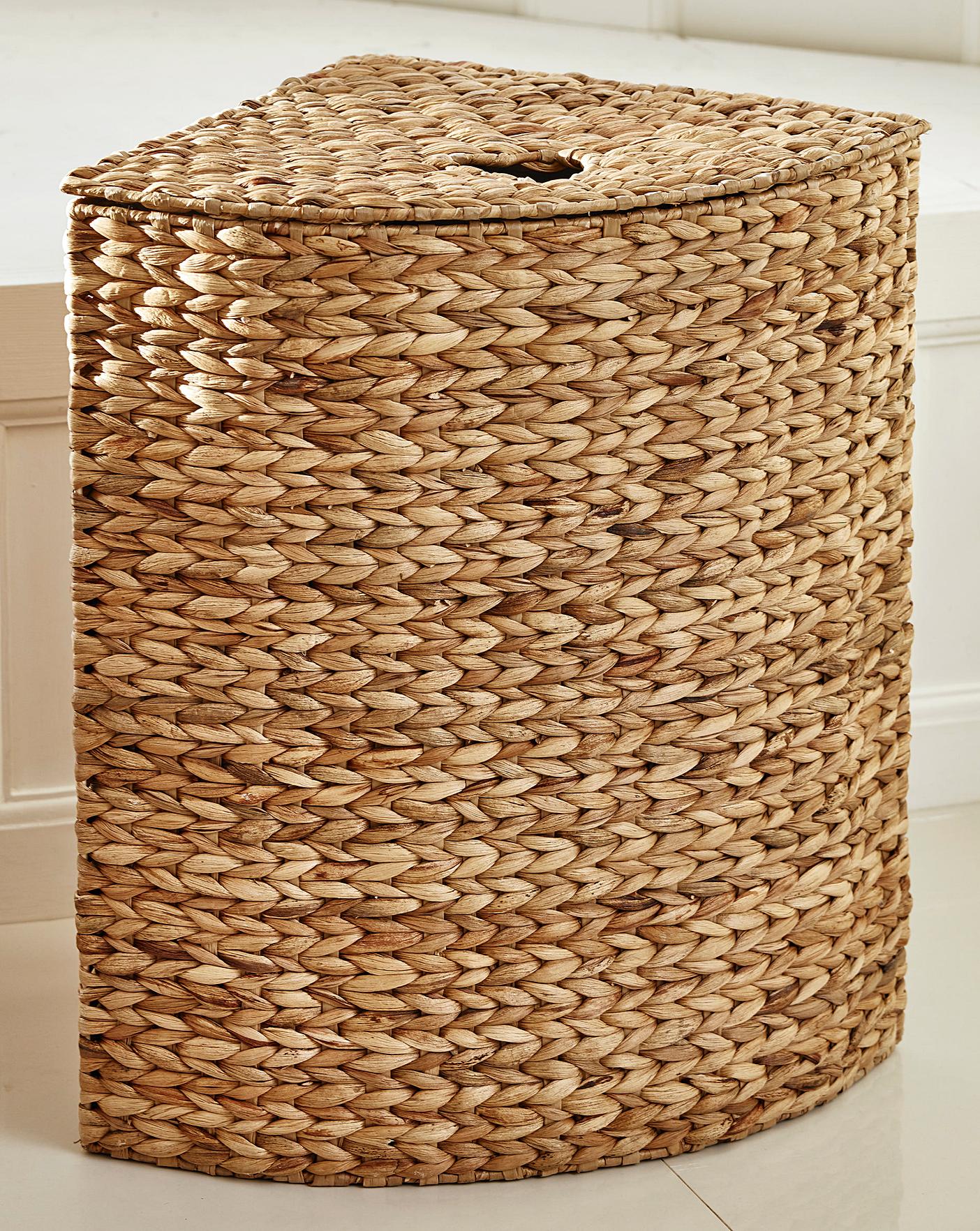 water hyacinth laundry basket