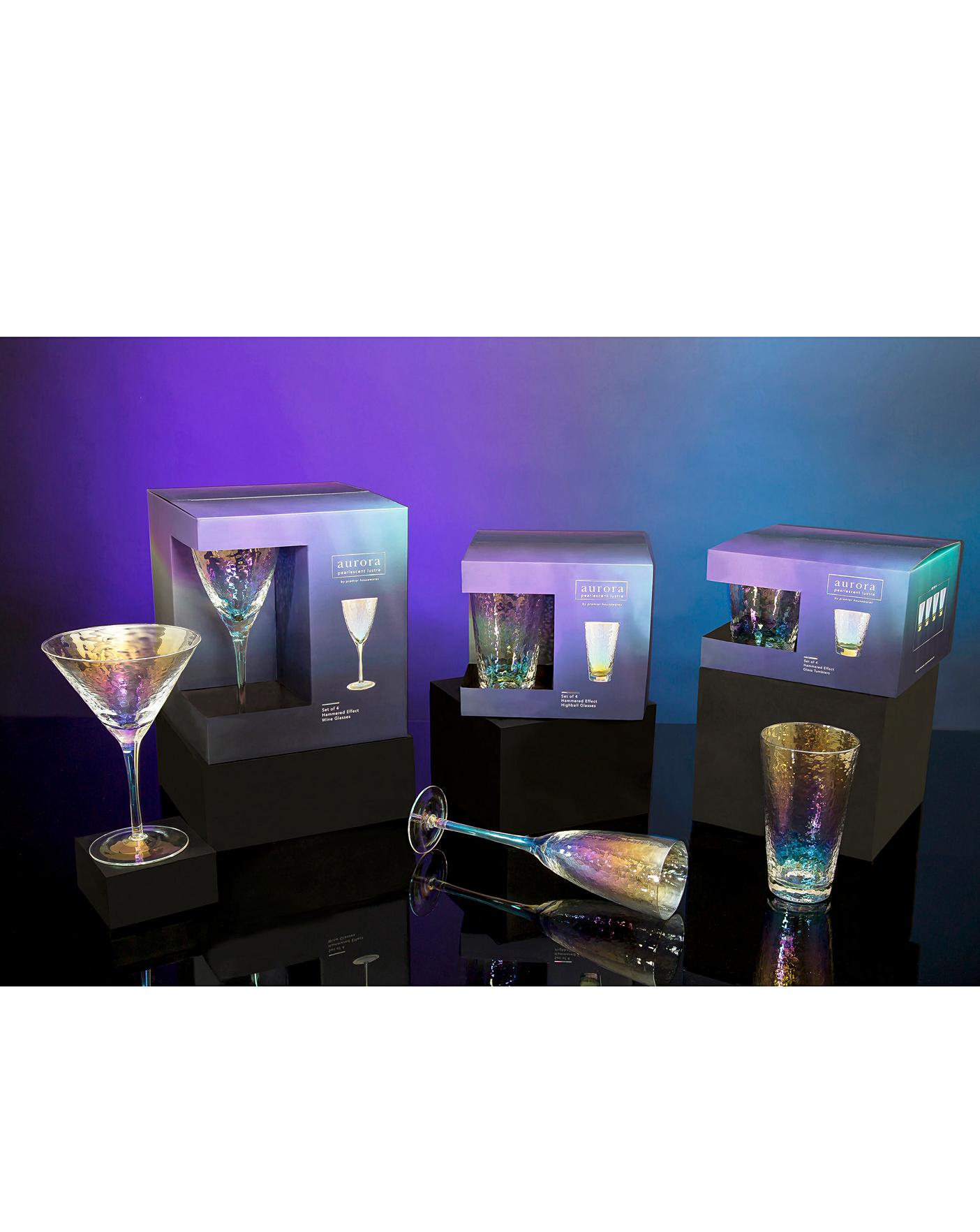 Aurora Cocktail Tumblers Set of 4