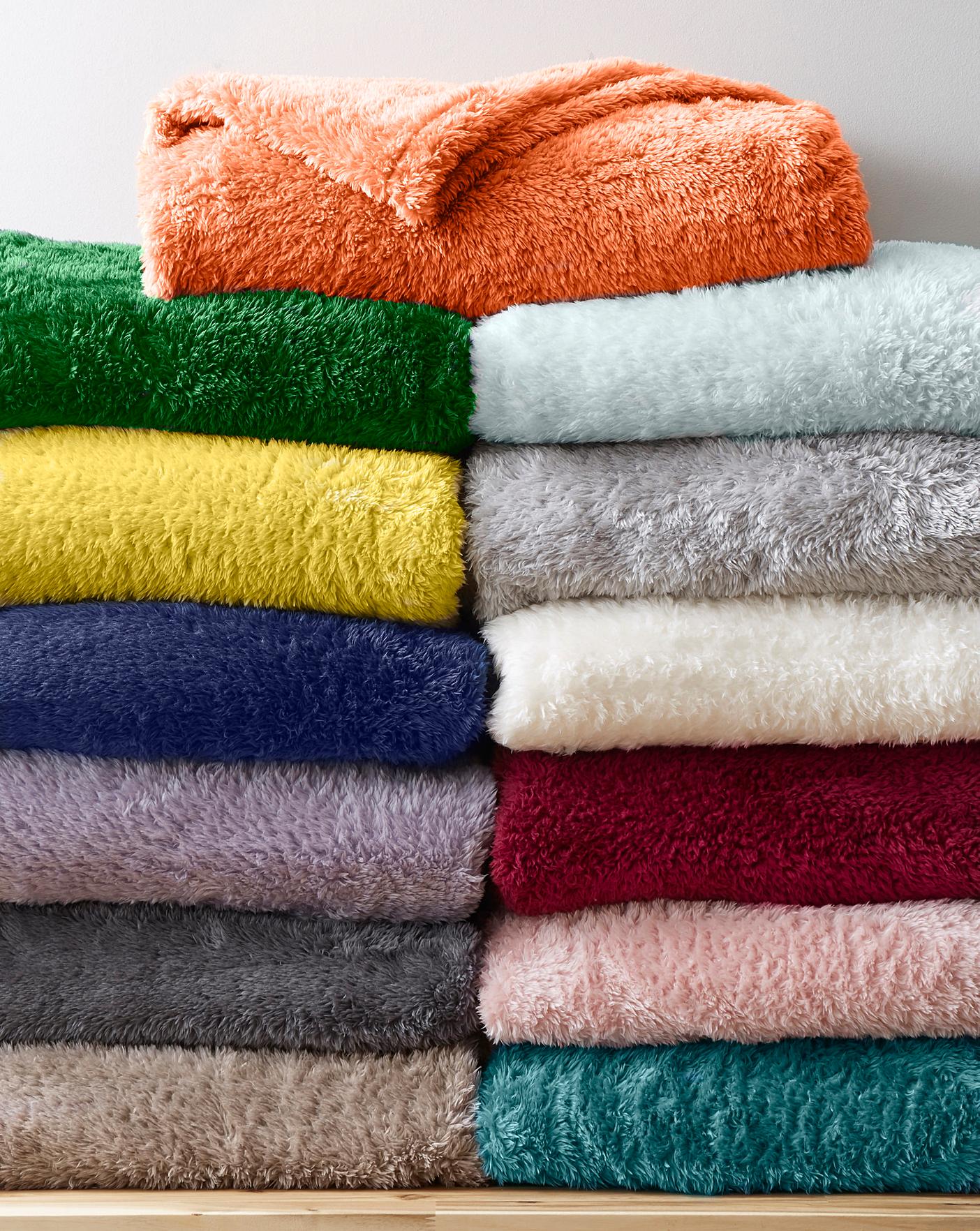 Supersoft Cuddle Fleece Throw J D Williams