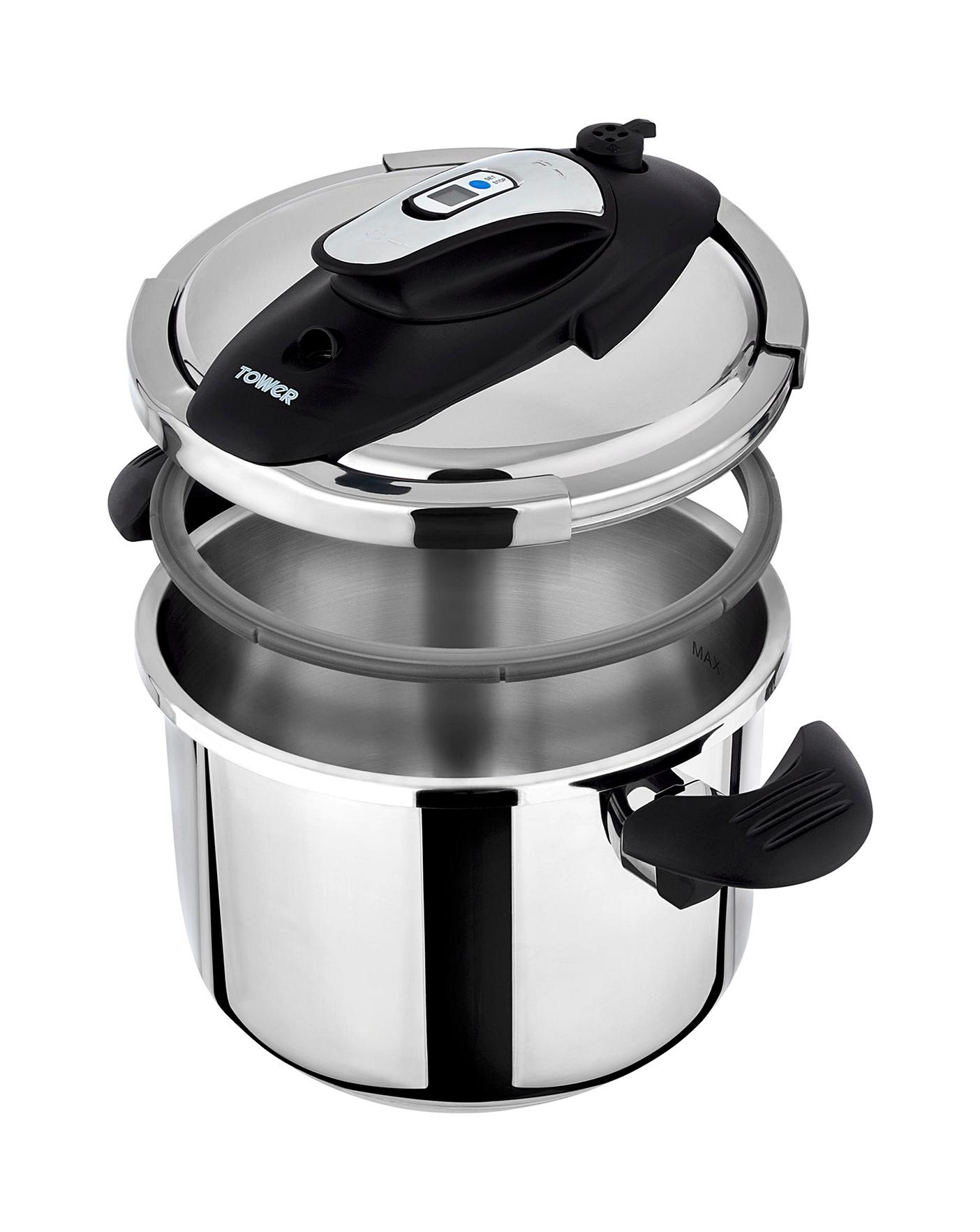 Tower pressure cooker discount how to use