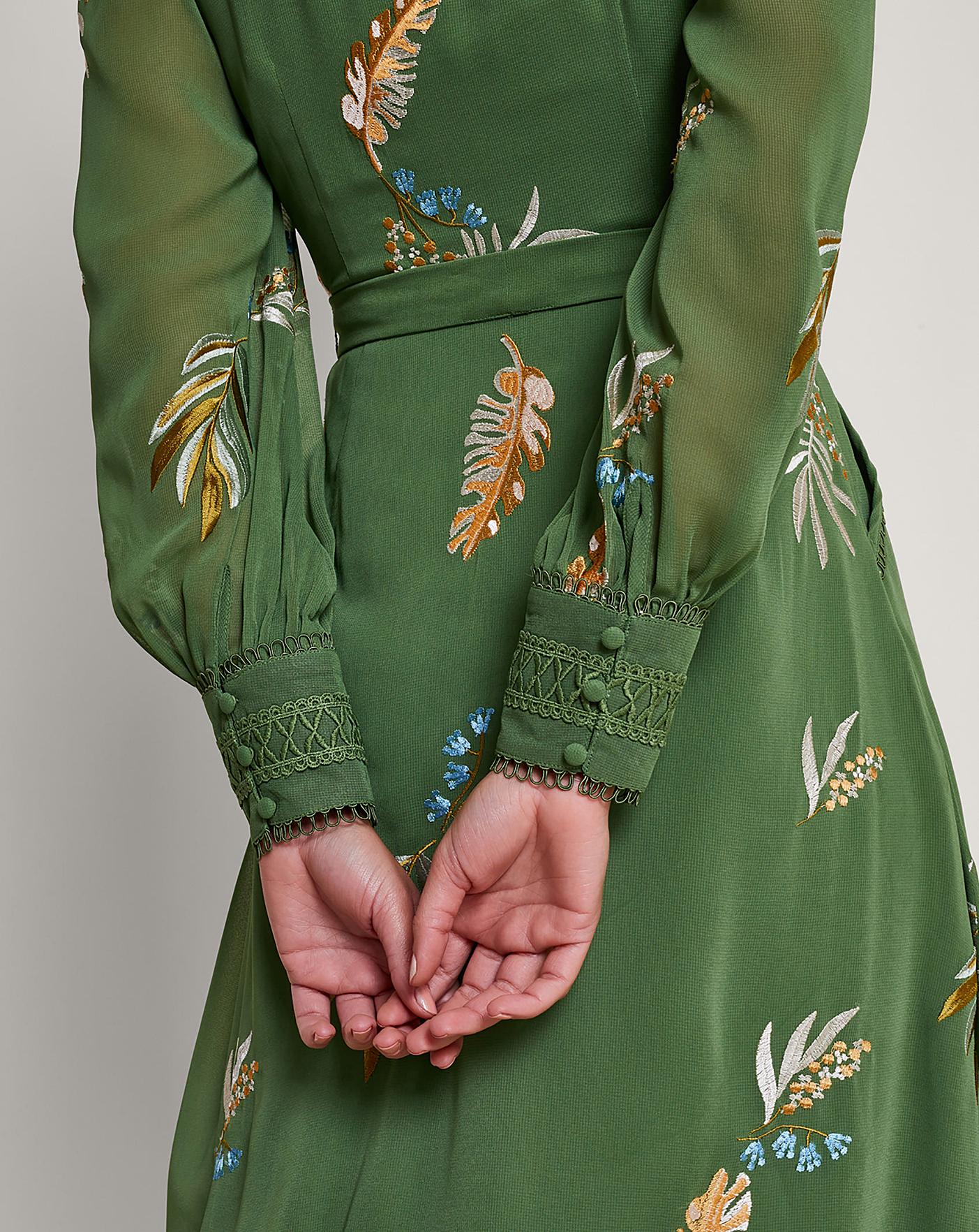 Monsoon Erin Embroidered Shirt Dress | J D Williams