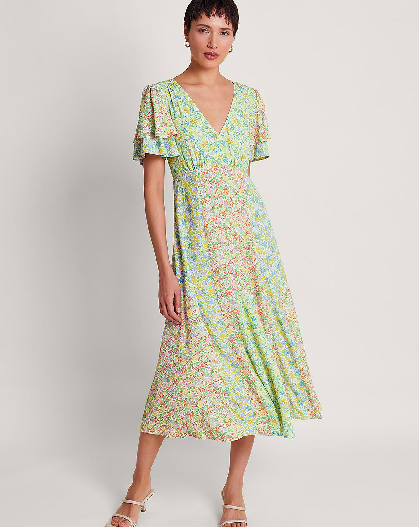 Monsoon Tatum Floral Tea Dress | J D Williams